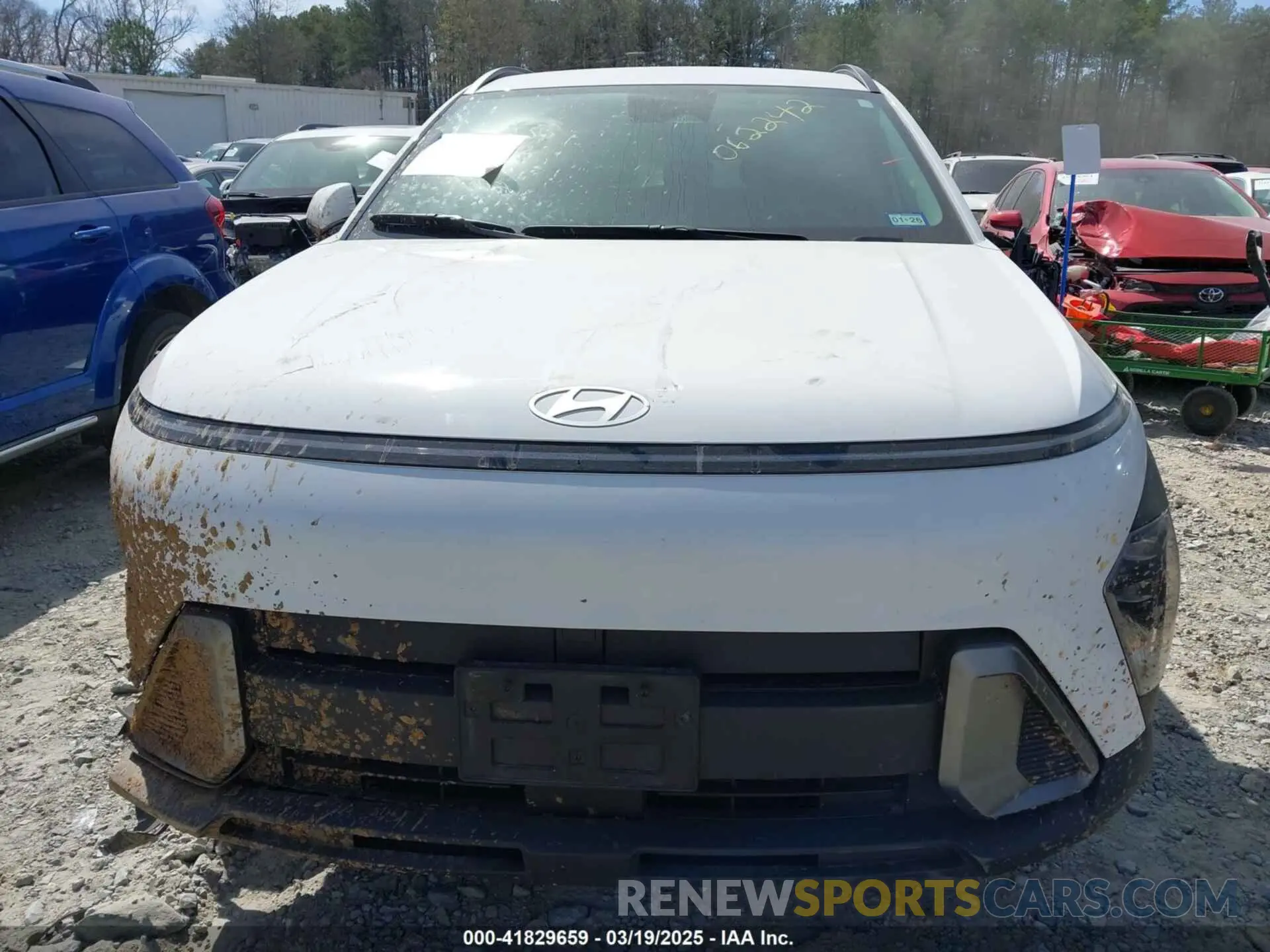 11 Photograph of a damaged car KM8HBCAB2RU062242 HYUNDAI KONA 2024