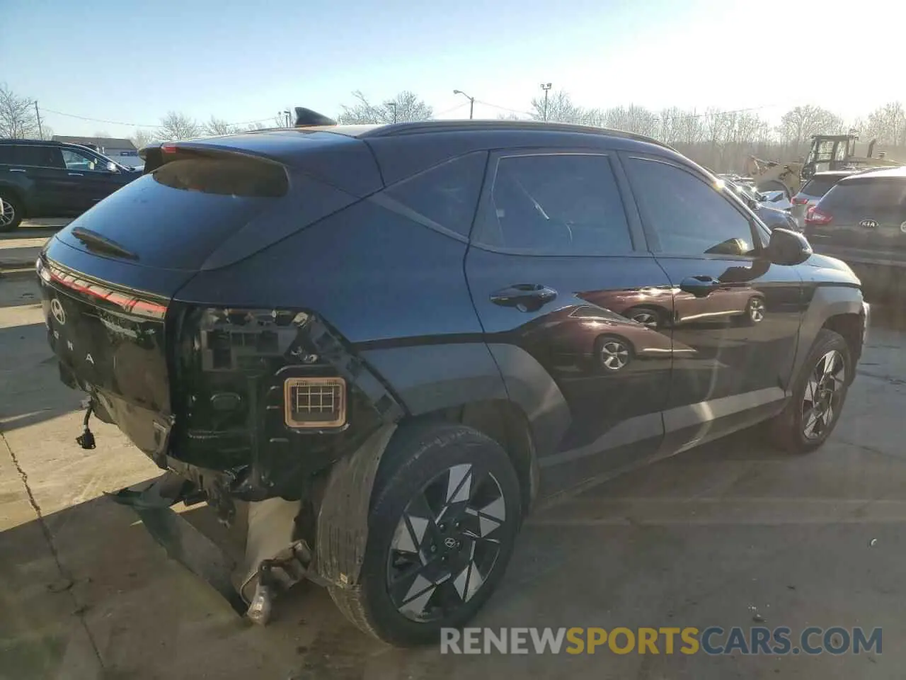 3 Photograph of a damaged car KM8HBCAB2RU105218 HYUNDAI KONA 2024