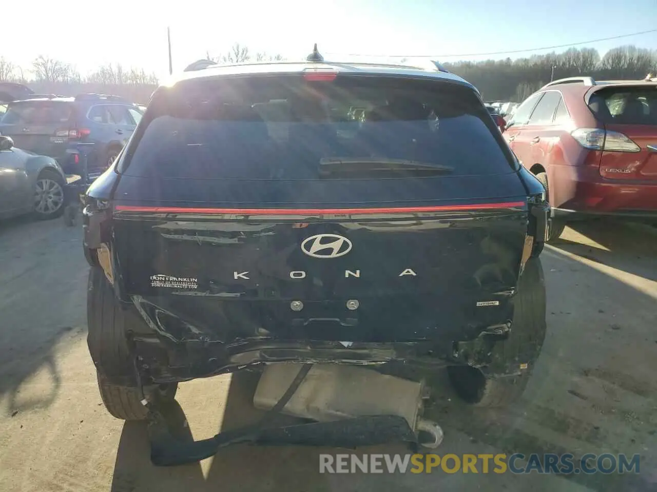 6 Photograph of a damaged car KM8HBCAB2RU105218 HYUNDAI KONA 2024
