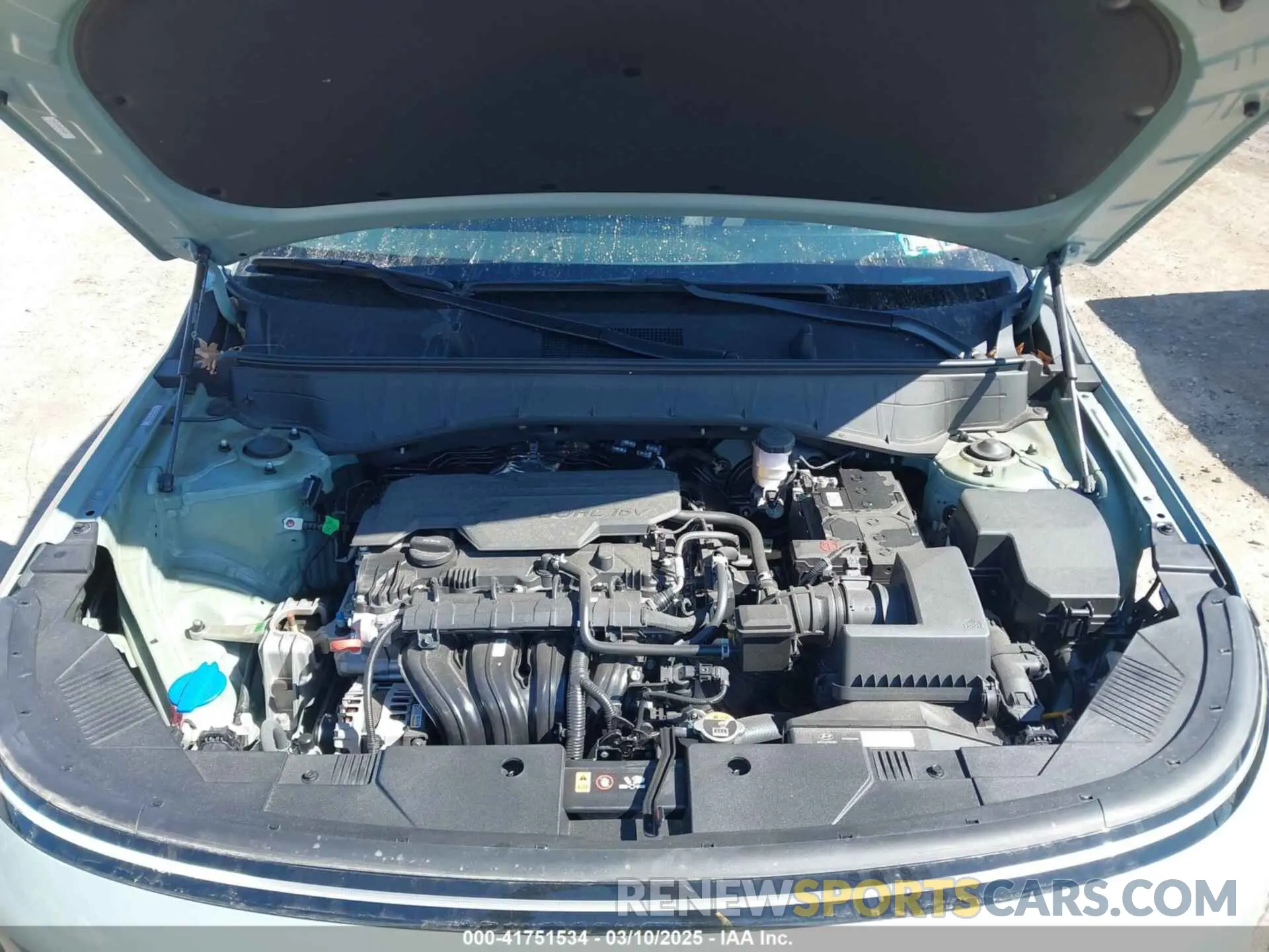 10 Photograph of a damaged car KM8HBCAB2RU118129 HYUNDAI KONA 2024