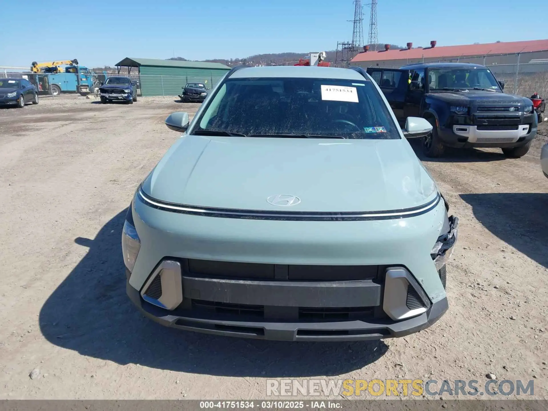 13 Photograph of a damaged car KM8HBCAB2RU118129 HYUNDAI KONA 2024