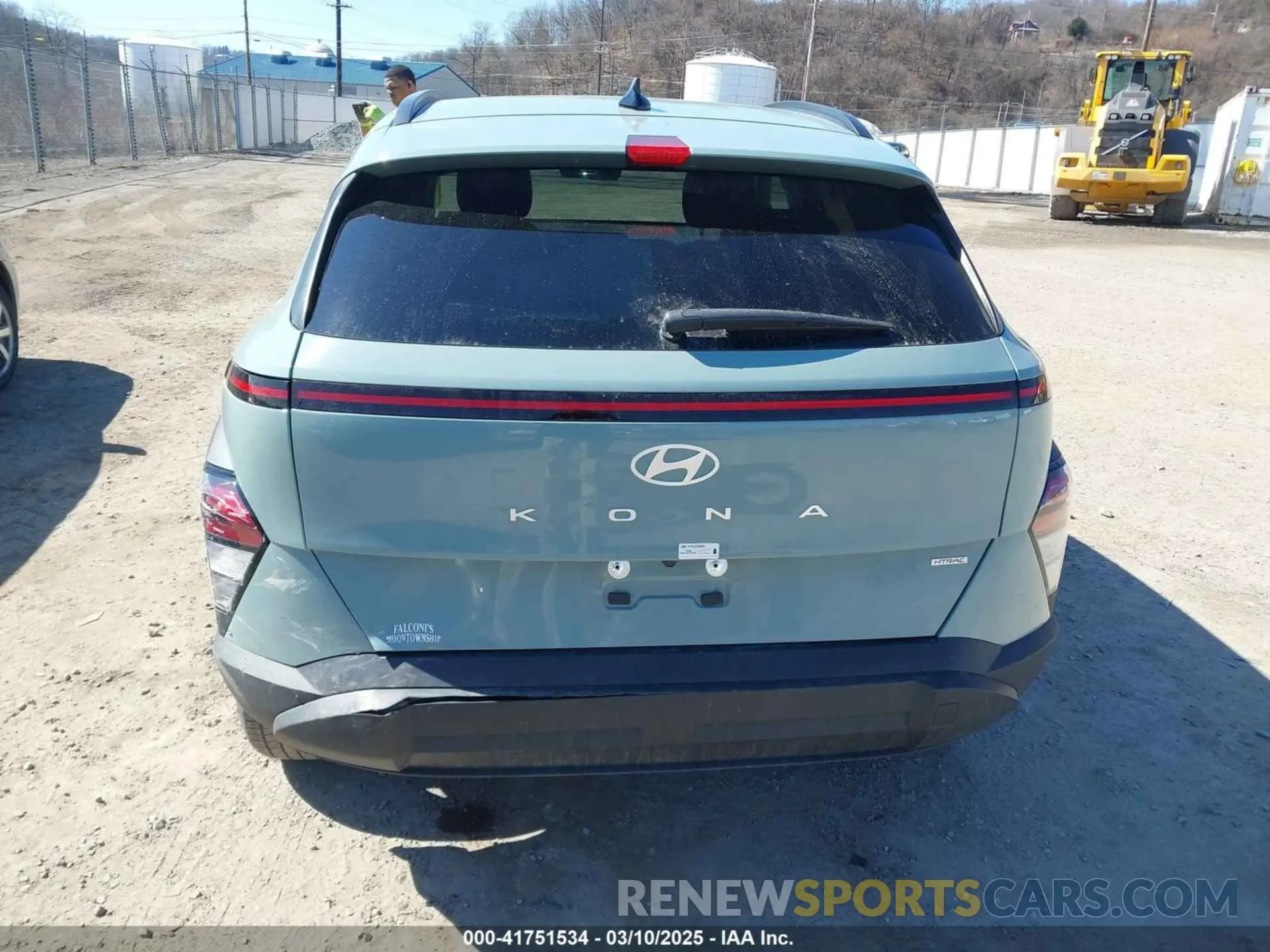 17 Photograph of a damaged car KM8HBCAB2RU118129 HYUNDAI KONA 2024