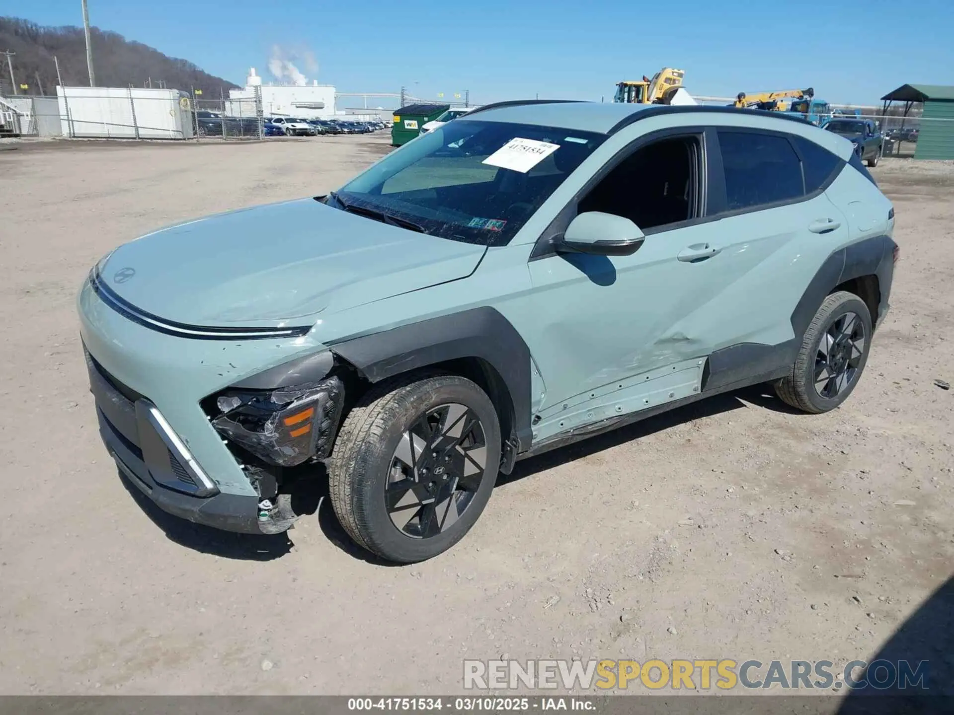 2 Photograph of a damaged car KM8HBCAB2RU118129 HYUNDAI KONA 2024