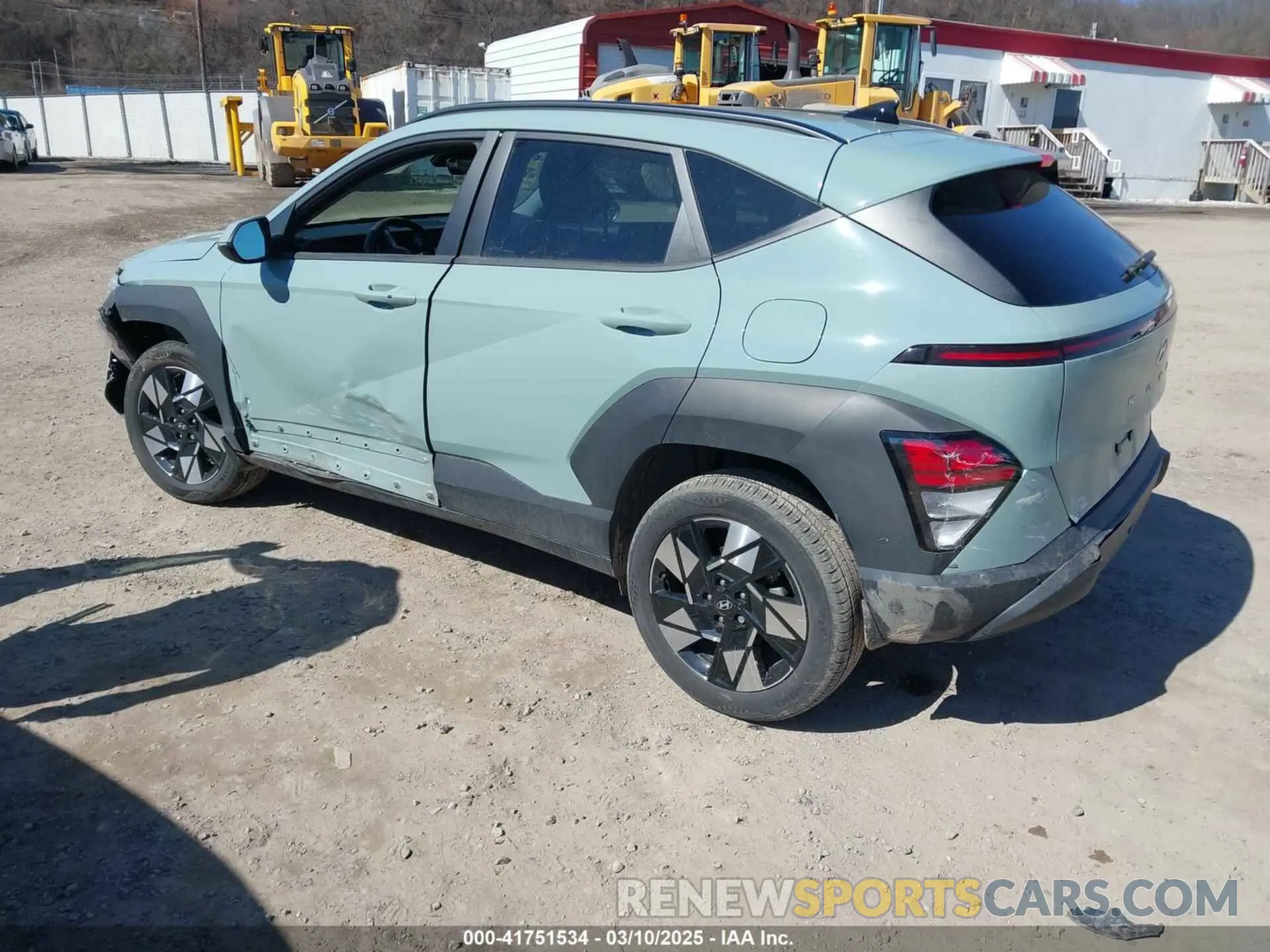 3 Photograph of a damaged car KM8HBCAB2RU118129 HYUNDAI KONA 2024