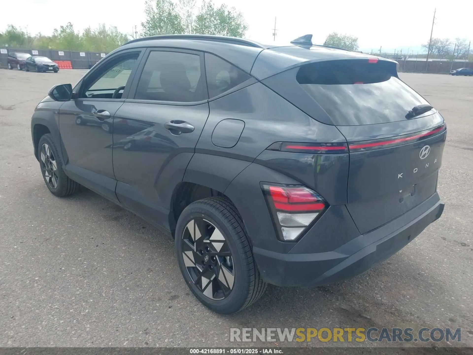 3 Photograph of a damaged car KM8HBCAB2RU118633 HYUNDAI KONA 2024