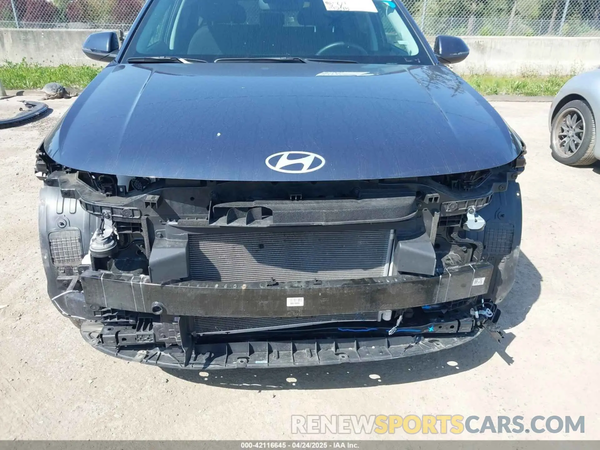 6 Photograph of a damaged car KM8HBCAB2RU133634 HYUNDAI KONA 2024