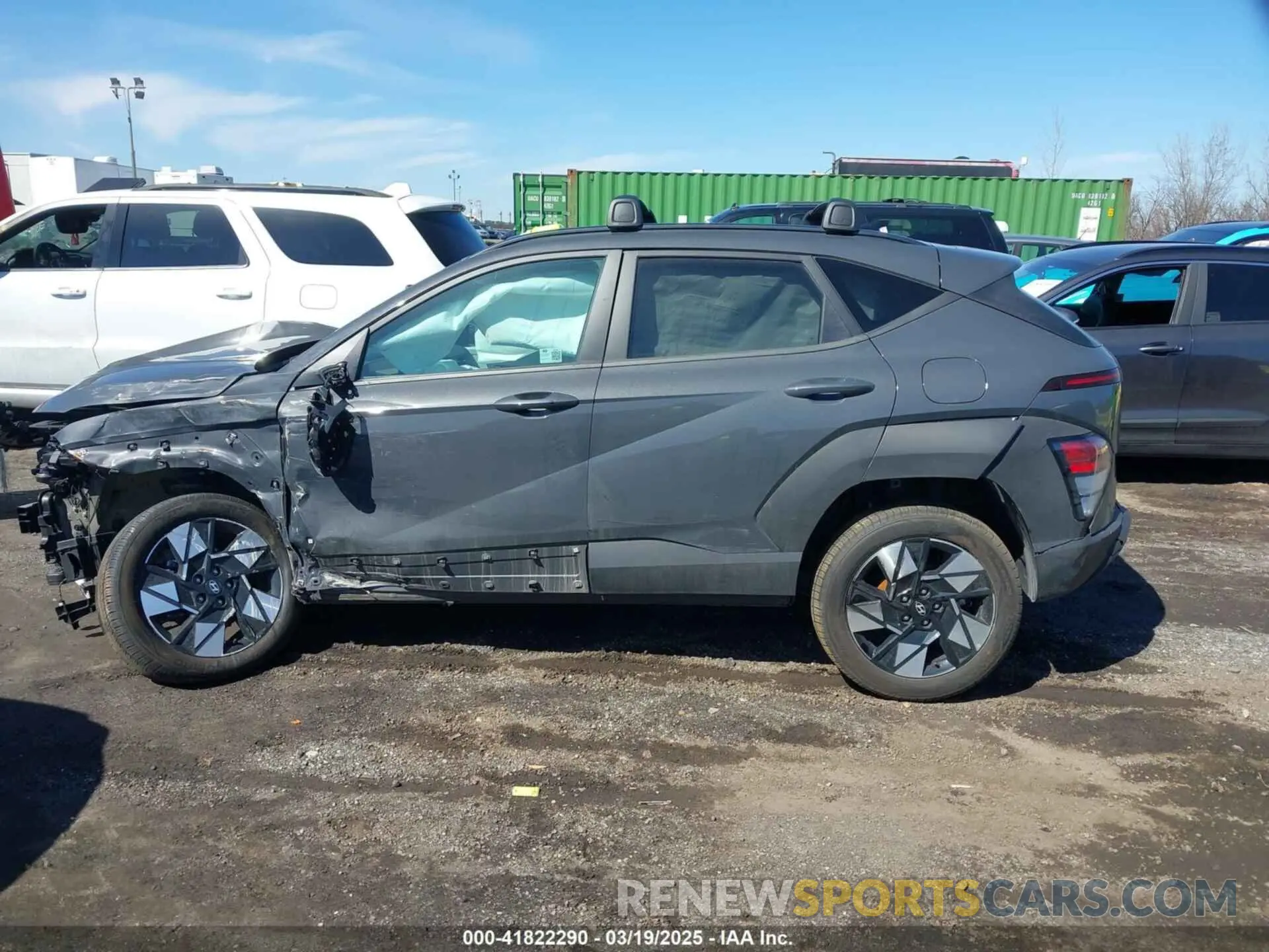 14 Photograph of a damaged car KM8HBCAB3RU074948 HYUNDAI KONA 2024