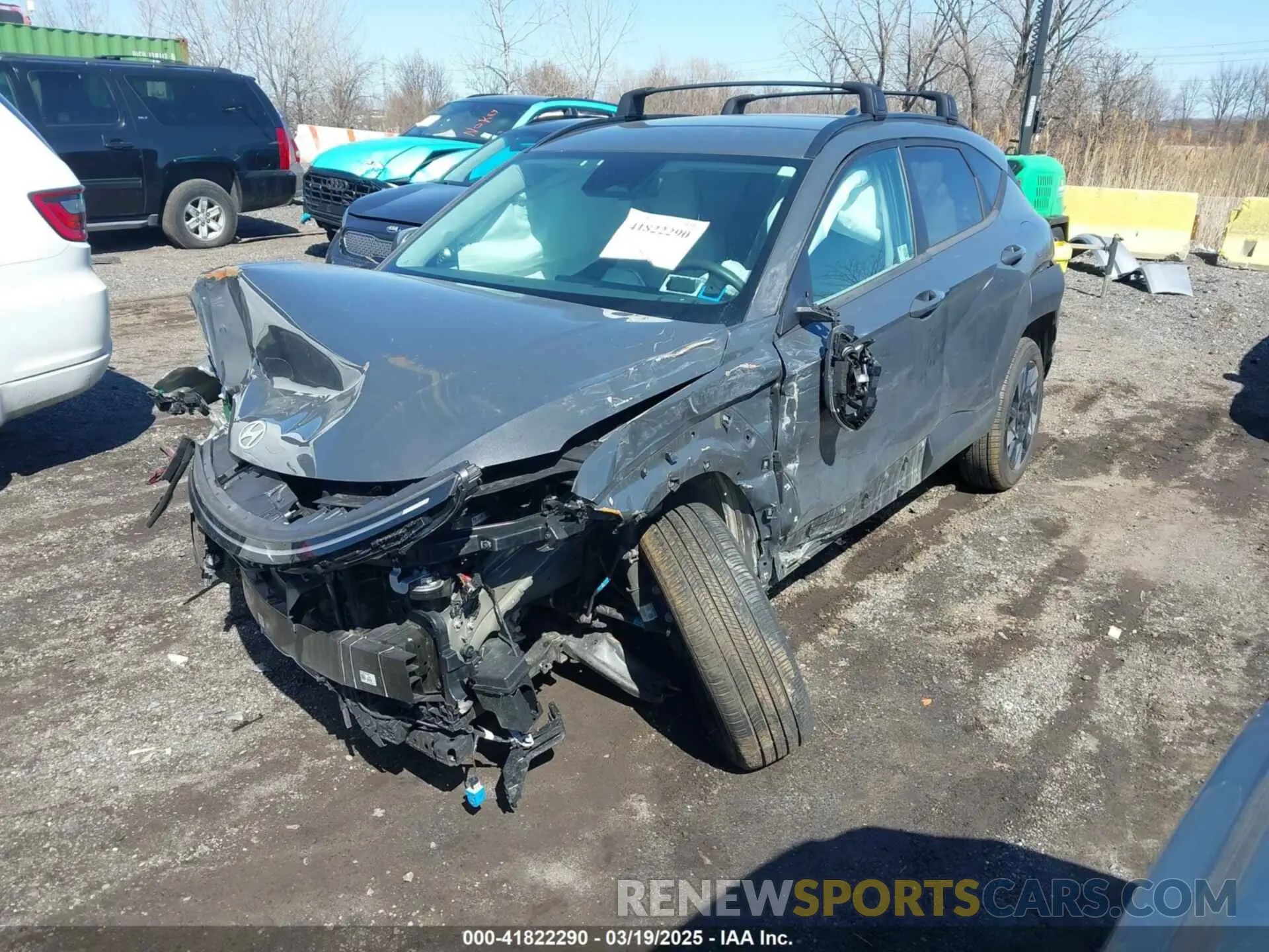 2 Photograph of a damaged car KM8HBCAB3RU074948 HYUNDAI KONA 2024