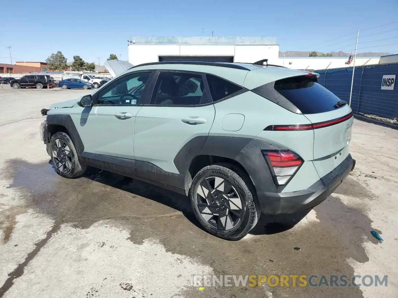 2 Photograph of a damaged car KM8HBCAB3RU075274 HYUNDAI KONA 2024