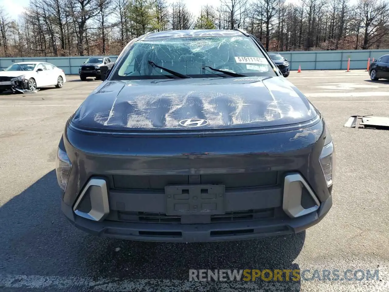 5 Photograph of a damaged car KM8HBCAB3RU106426 HYUNDAI KONA 2024