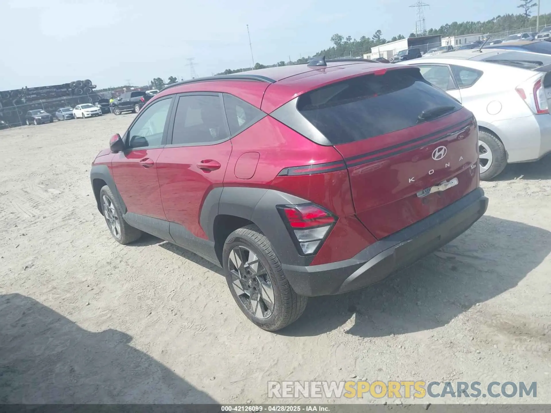 3 Photograph of a damaged car KM8HBCAB3RU106748 HYUNDAI KONA 2024