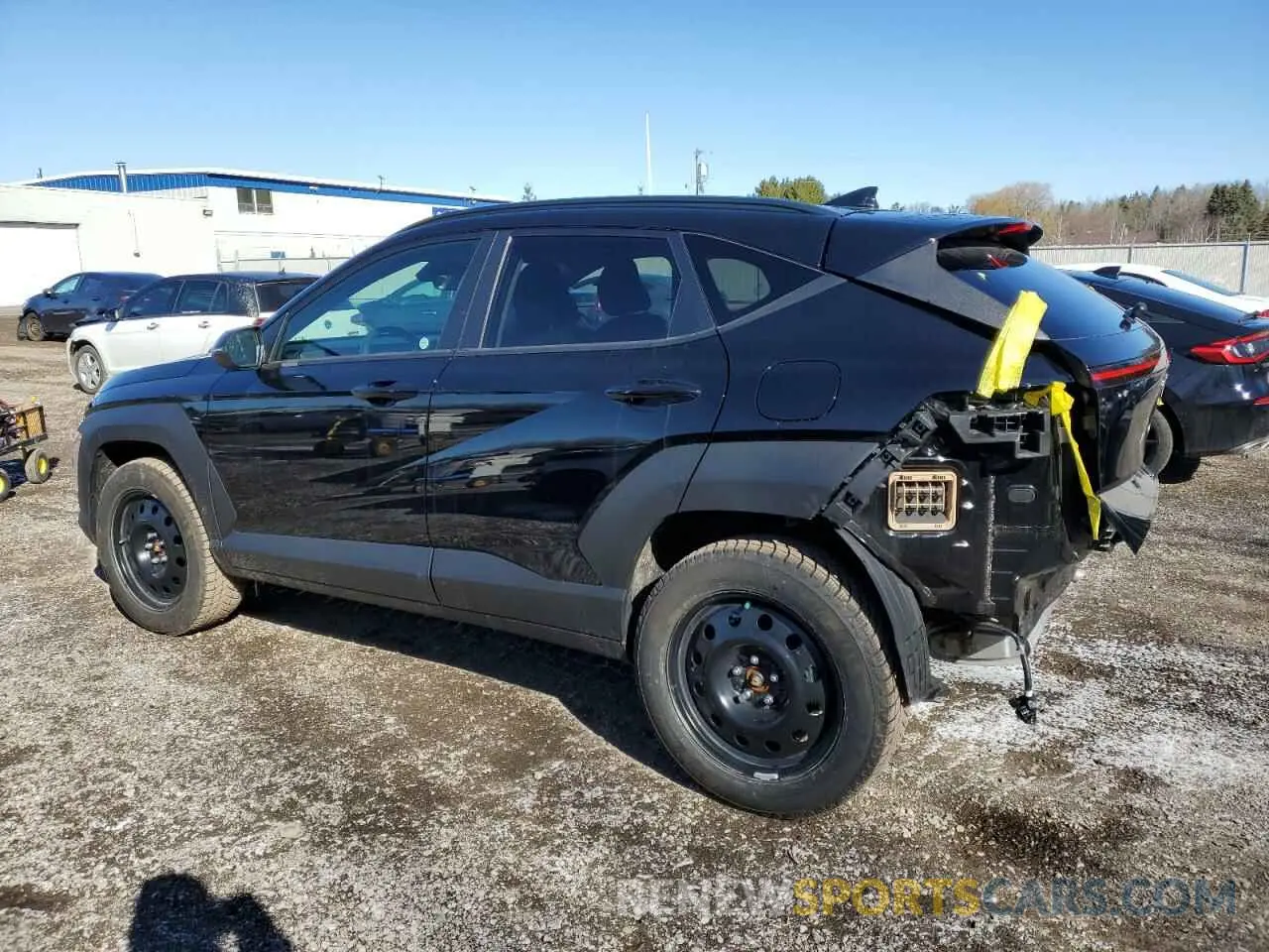 2 Photograph of a damaged car KM8HBCAB3RU140866 HYUNDAI KONA 2024
