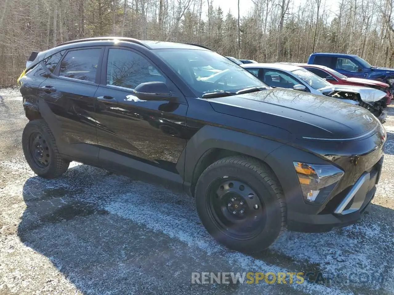 4 Photograph of a damaged car KM8HBCAB3RU140866 HYUNDAI KONA 2024