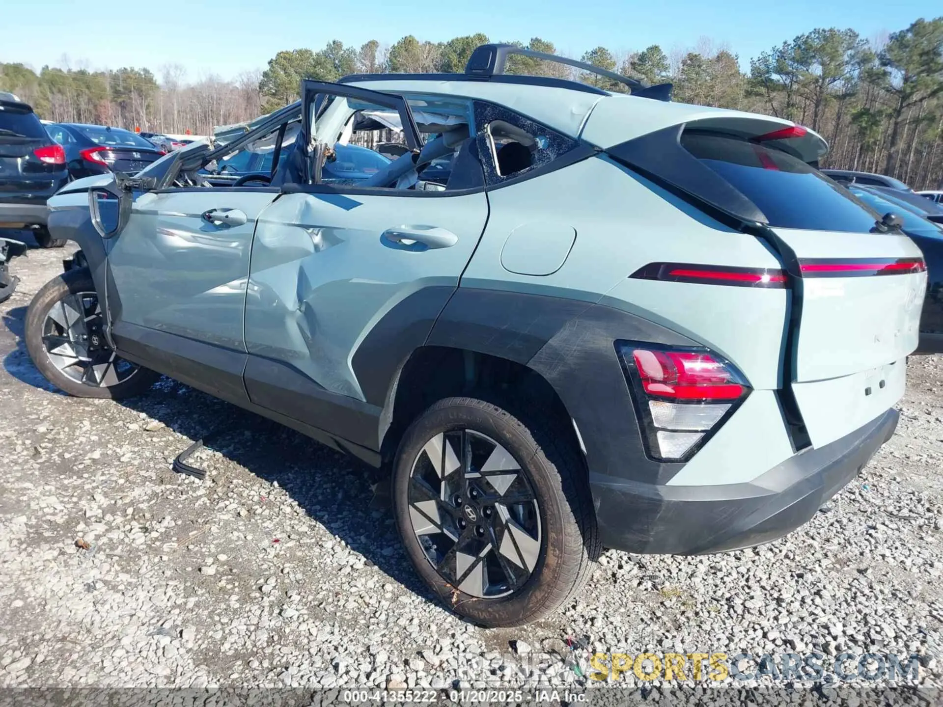 3 Photograph of a damaged car KM8HBCAB4RU162309 HYUNDAI KONA 2024