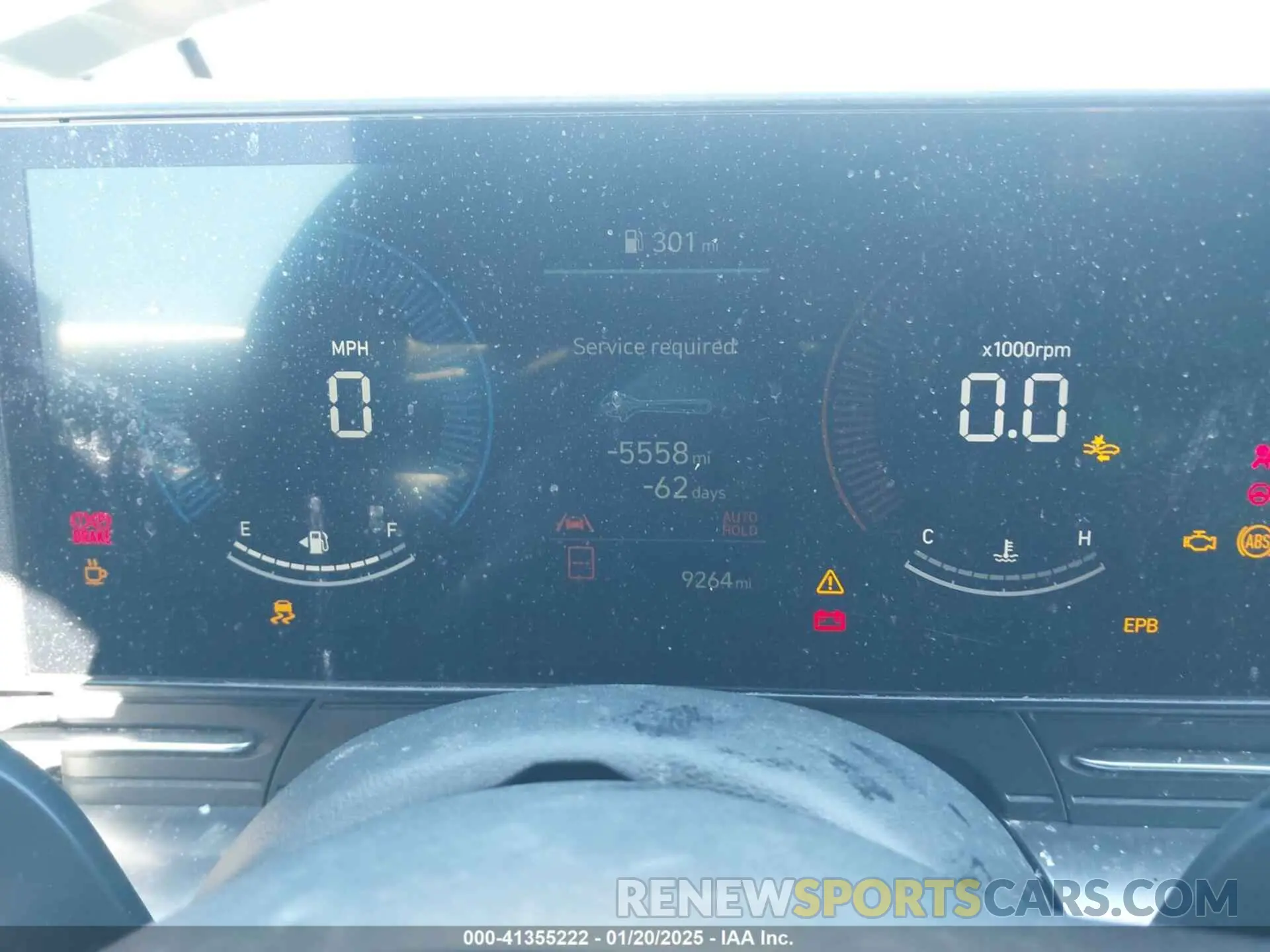 7 Photograph of a damaged car KM8HBCAB4RU162309 HYUNDAI KONA 2024