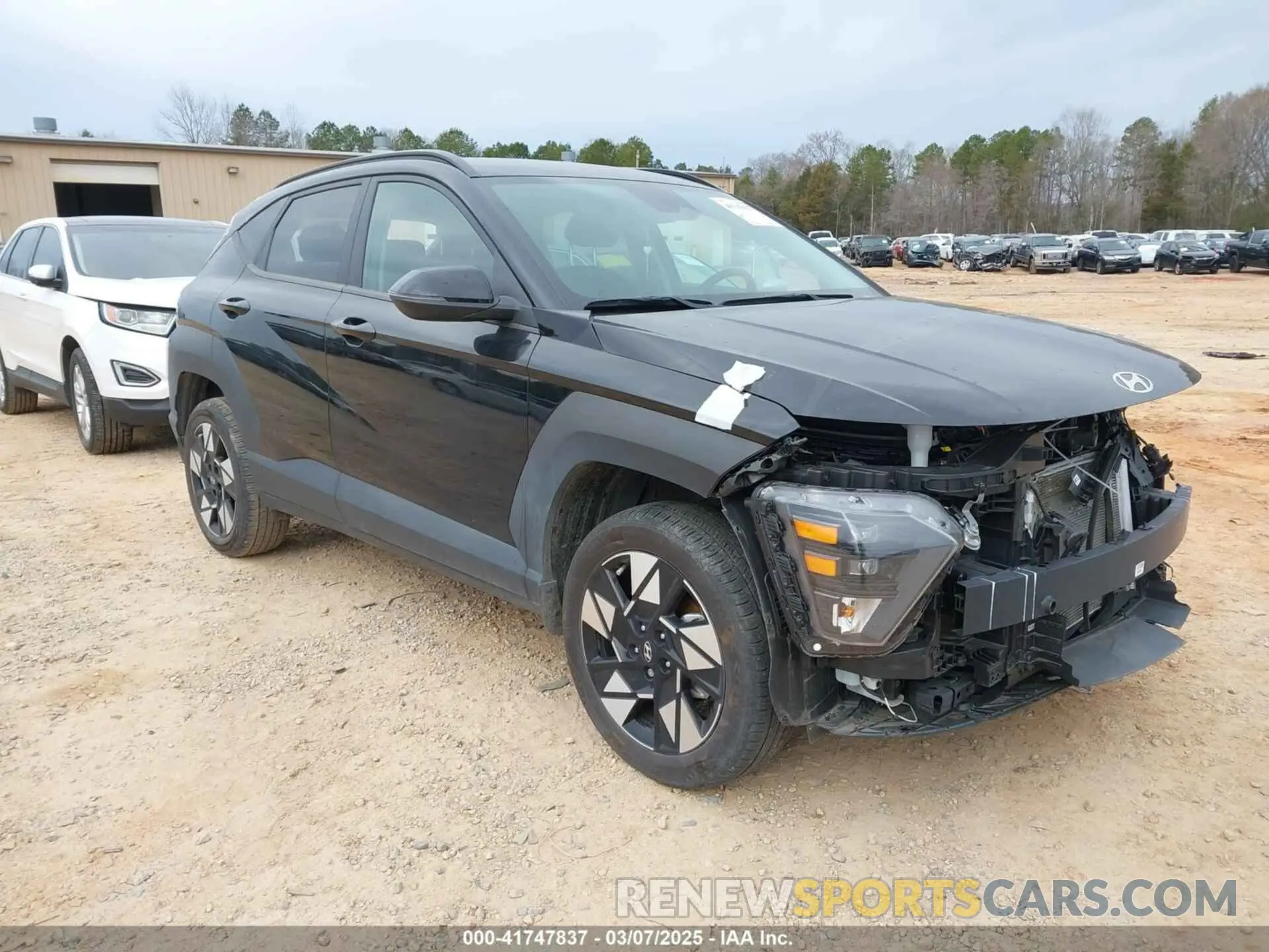 1 Photograph of a damaged car KM8HBCAB5RU047542 HYUNDAI KONA 2024