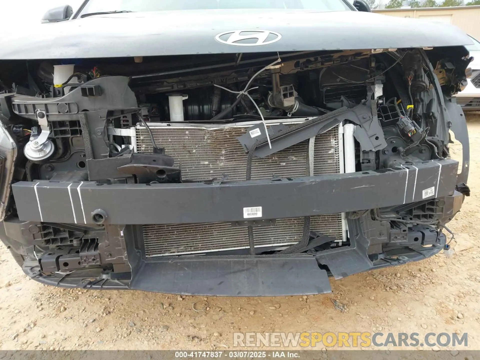 21 Photograph of a damaged car KM8HBCAB5RU047542 HYUNDAI KONA 2024
