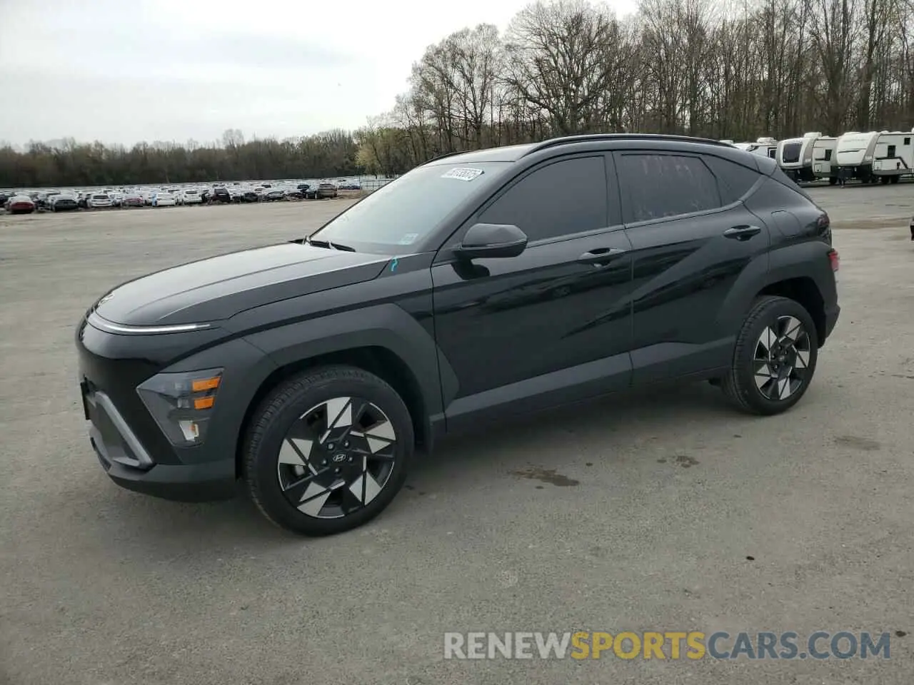 1 Photograph of a damaged car KM8HBCAB5RU051431 HYUNDAI KONA 2024