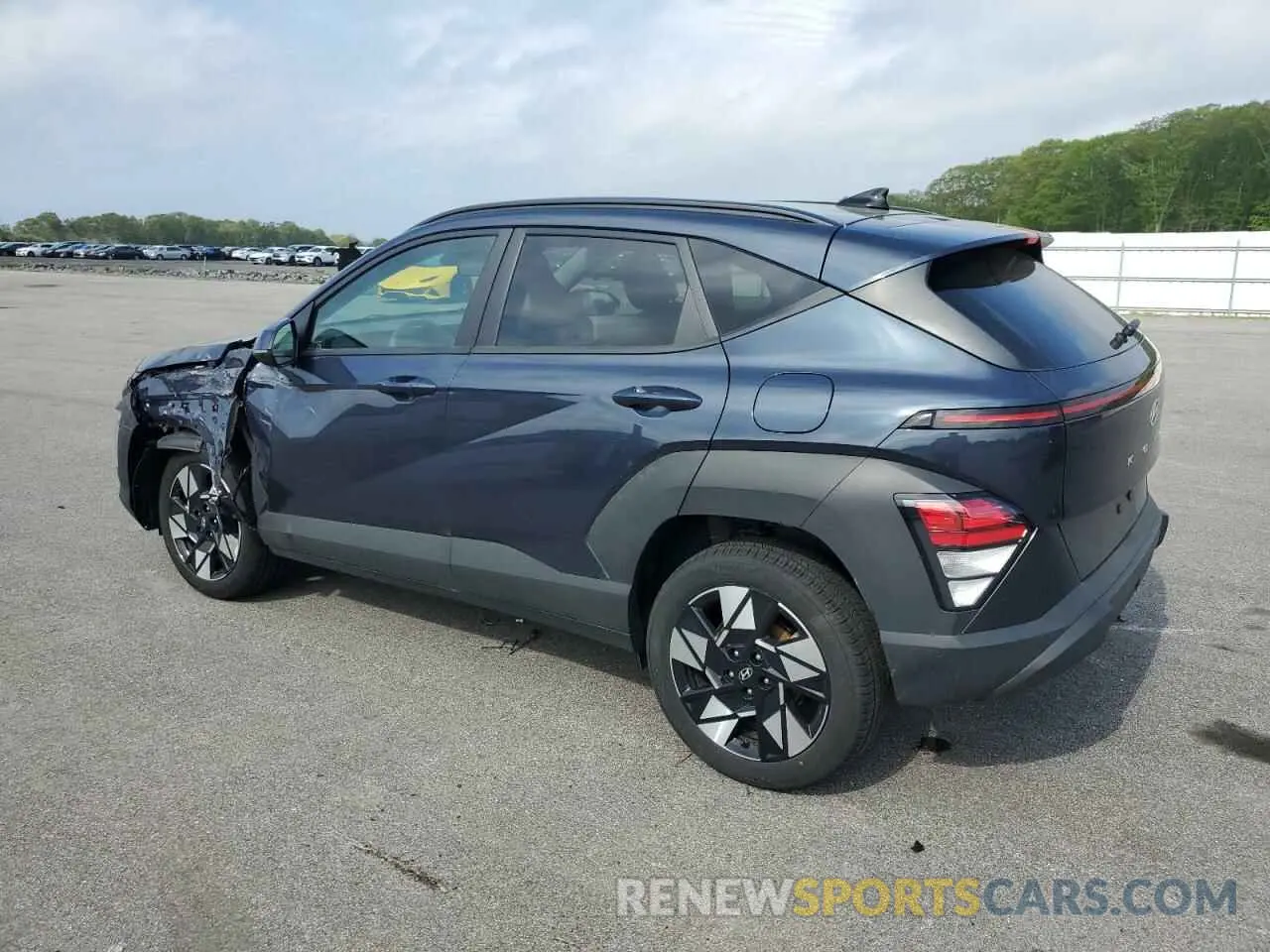 2 Photograph of a damaged car KM8HBCAB5RU165669 HYUNDAI KONA 2024