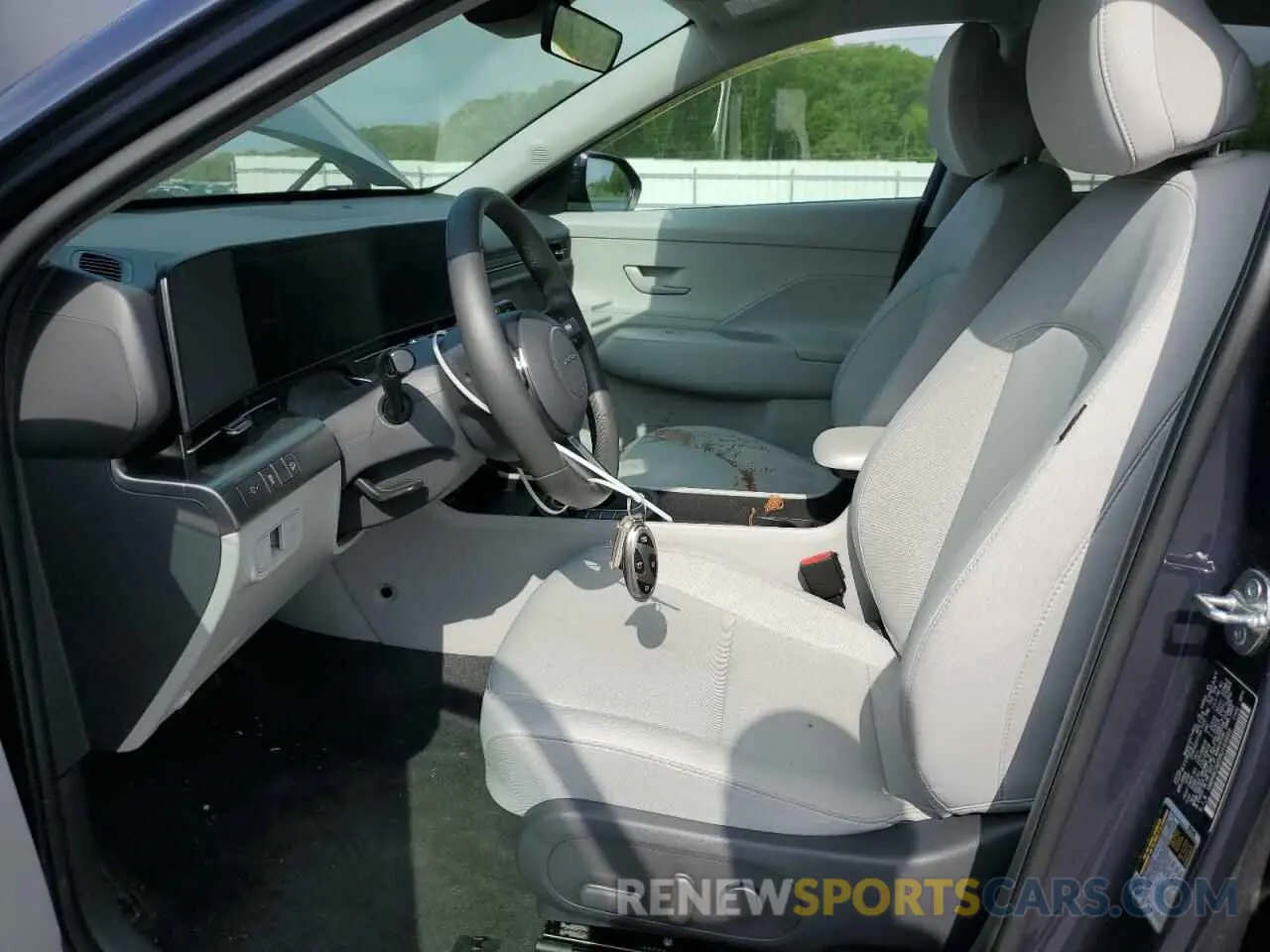 7 Photograph of a damaged car KM8HBCAB5RU165669 HYUNDAI KONA 2024