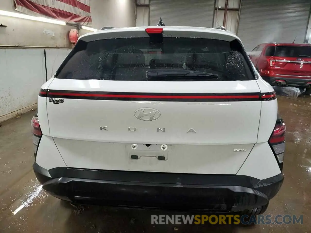 6 Photograph of a damaged car KM8HBCAB6RU056301 HYUNDAI KONA 2024