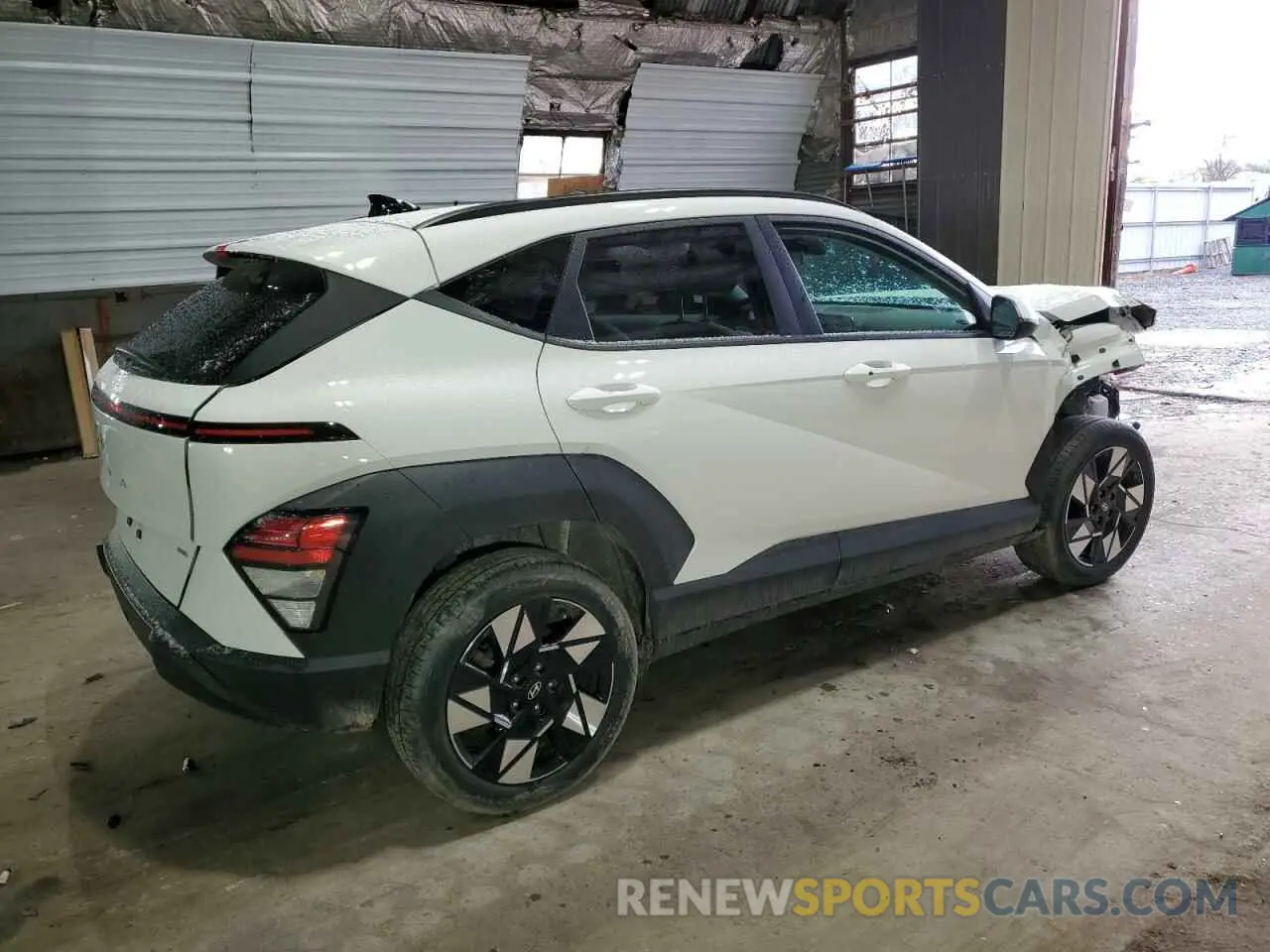 3 Photograph of a damaged car KM8HBCAB6RU072031 HYUNDAI KONA 2024