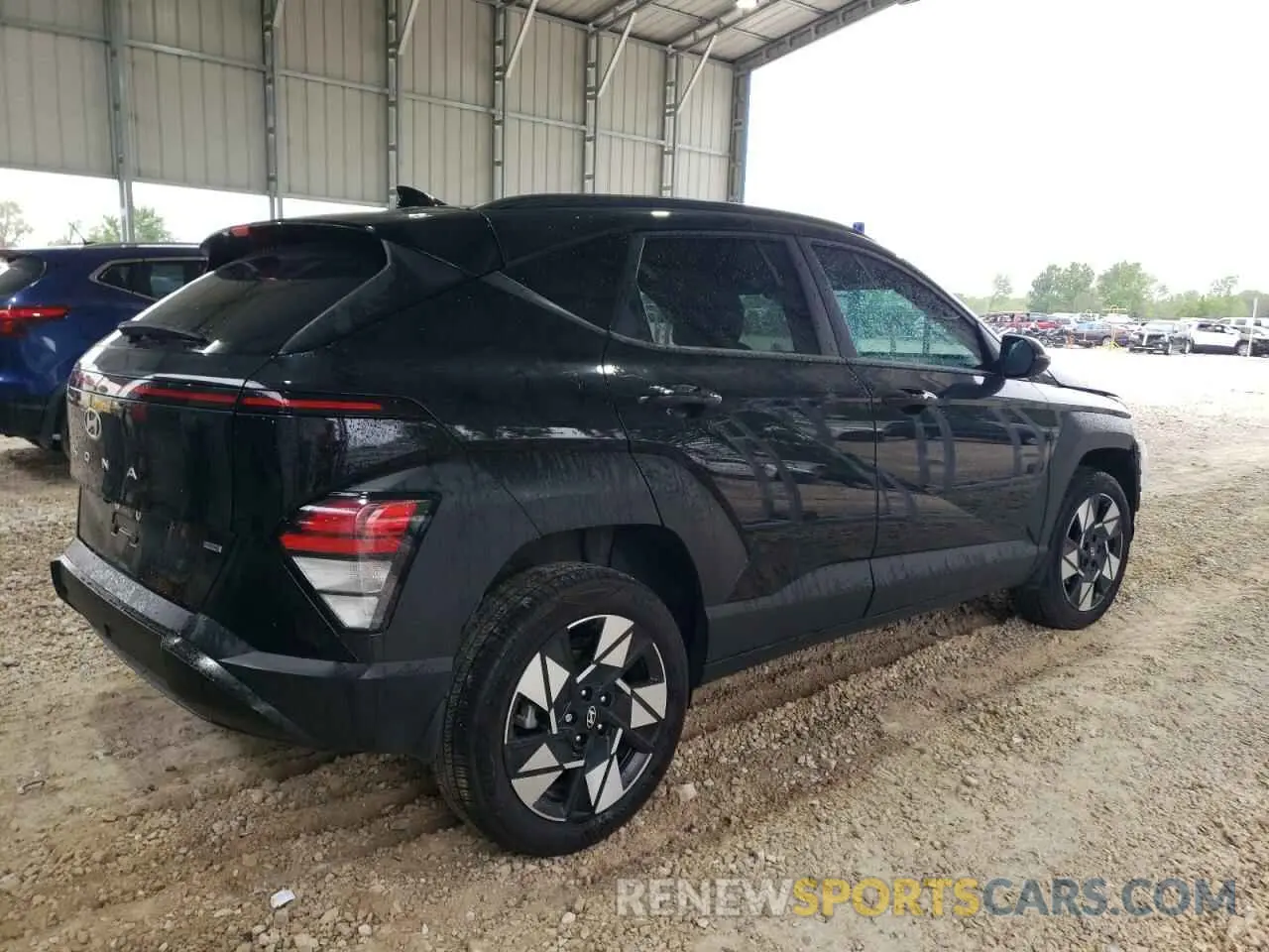 3 Photograph of a damaged car KM8HBCAB6RU097821 HYUNDAI KONA 2024