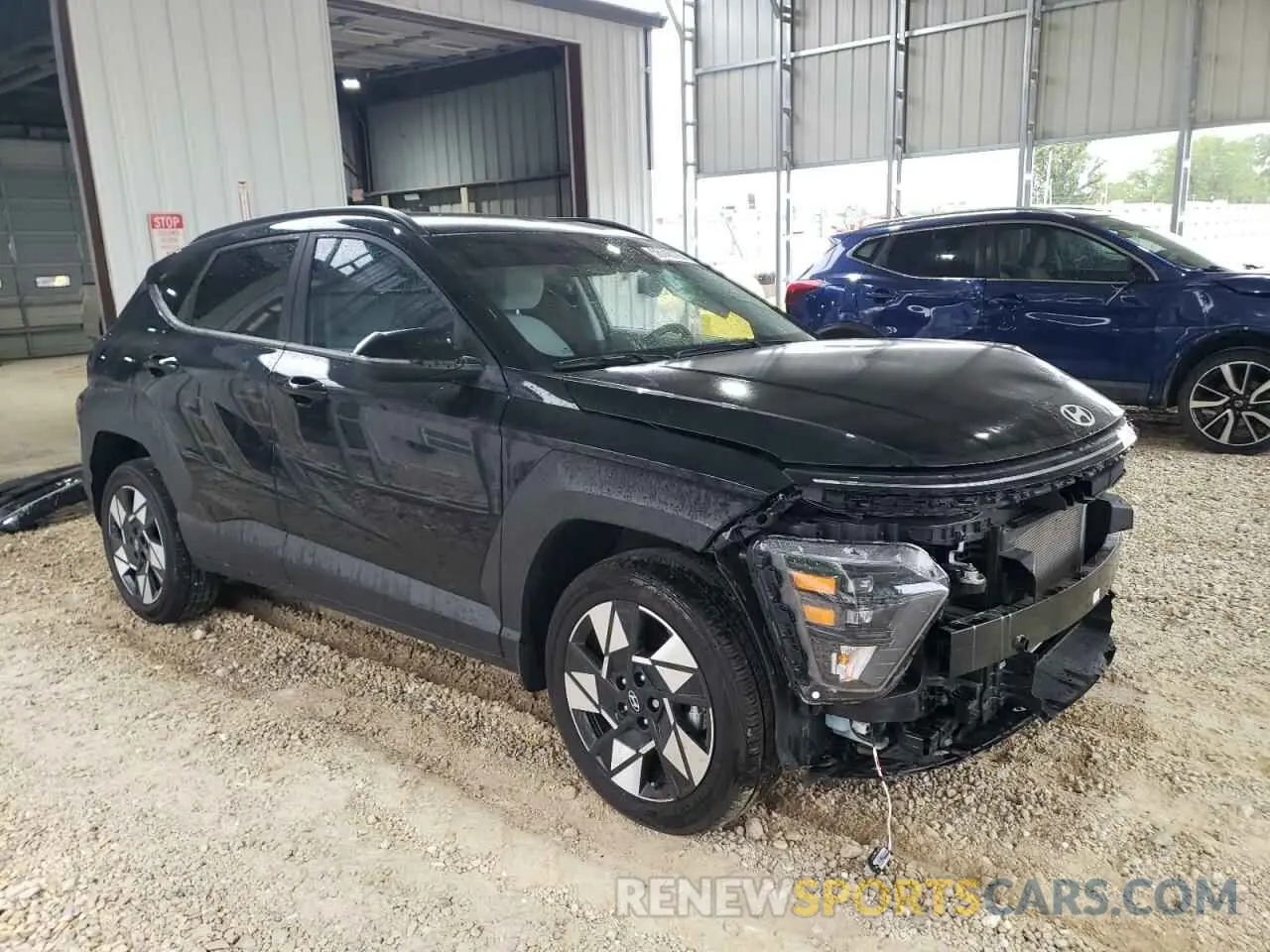 4 Photograph of a damaged car KM8HBCAB6RU097821 HYUNDAI KONA 2024