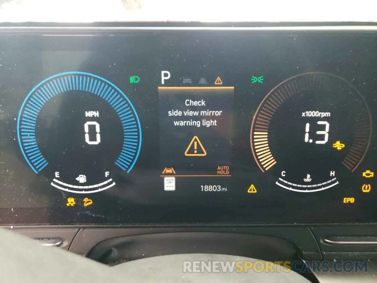 9 Photograph of a damaged car KM8HBCAB6RU097821 HYUNDAI KONA 2024