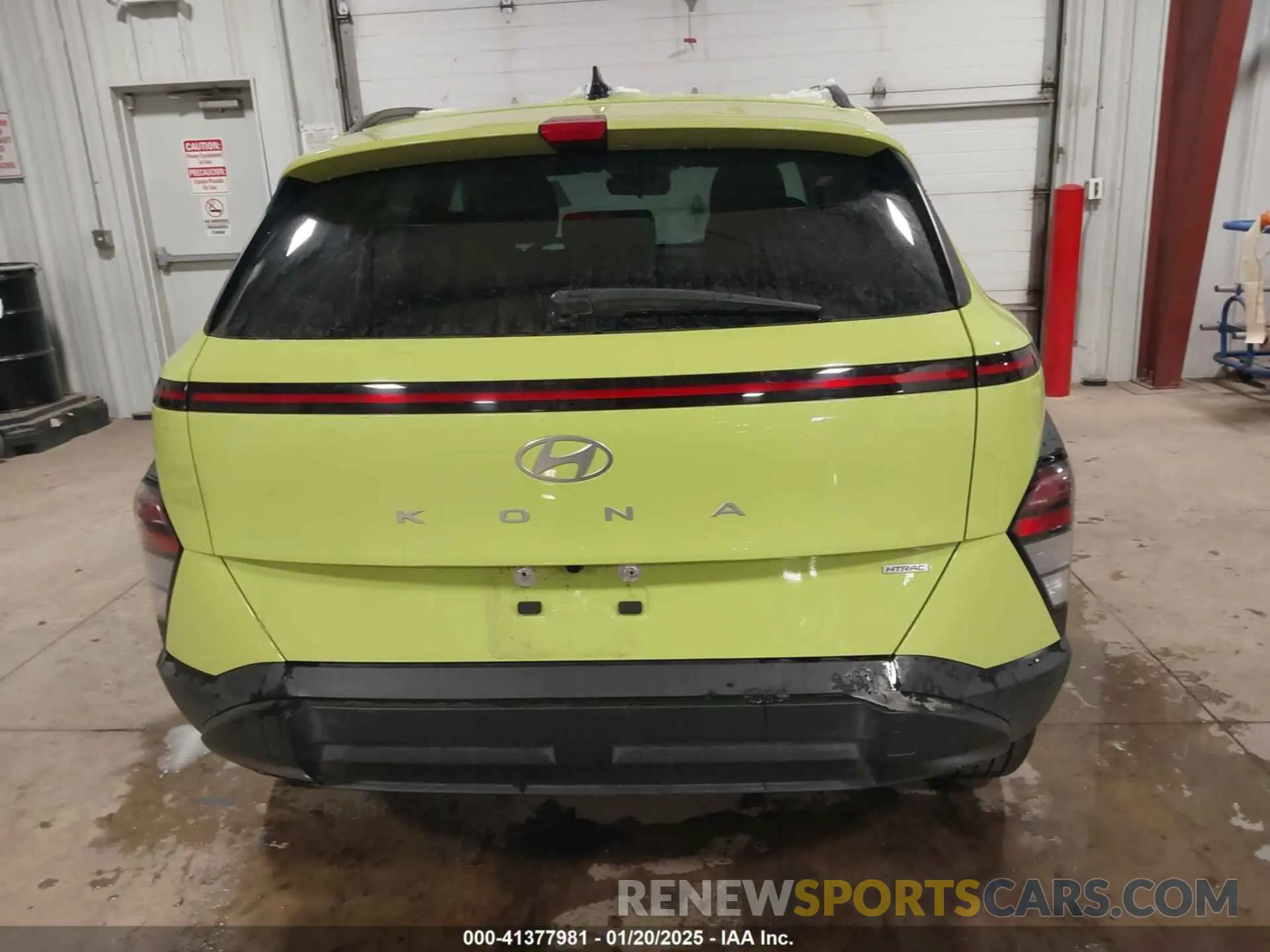 16 Photograph of a damaged car KM8HBCAB7RU079523 HYUNDAI KONA 2024