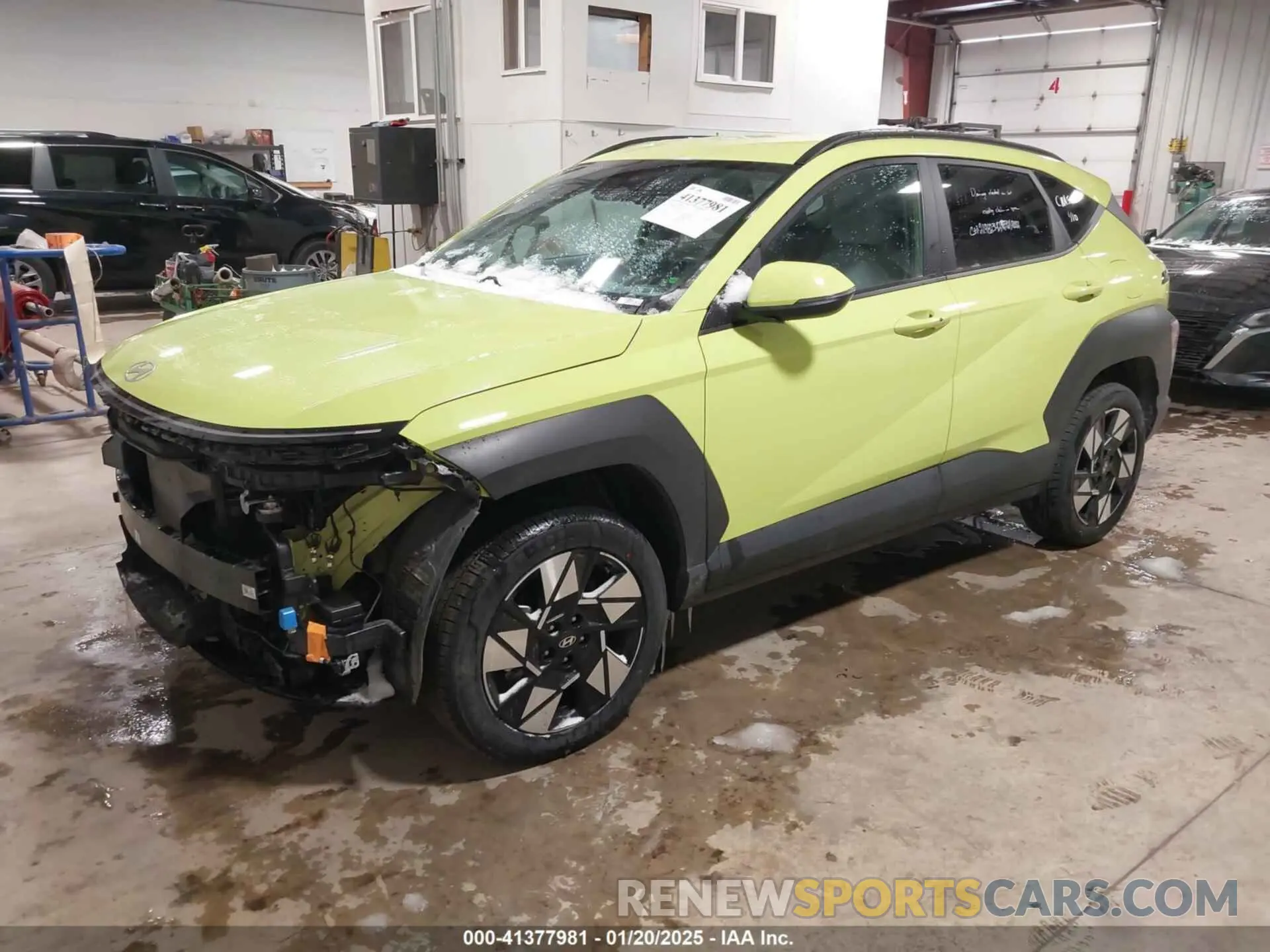 2 Photograph of a damaged car KM8HBCAB7RU079523 HYUNDAI KONA 2024