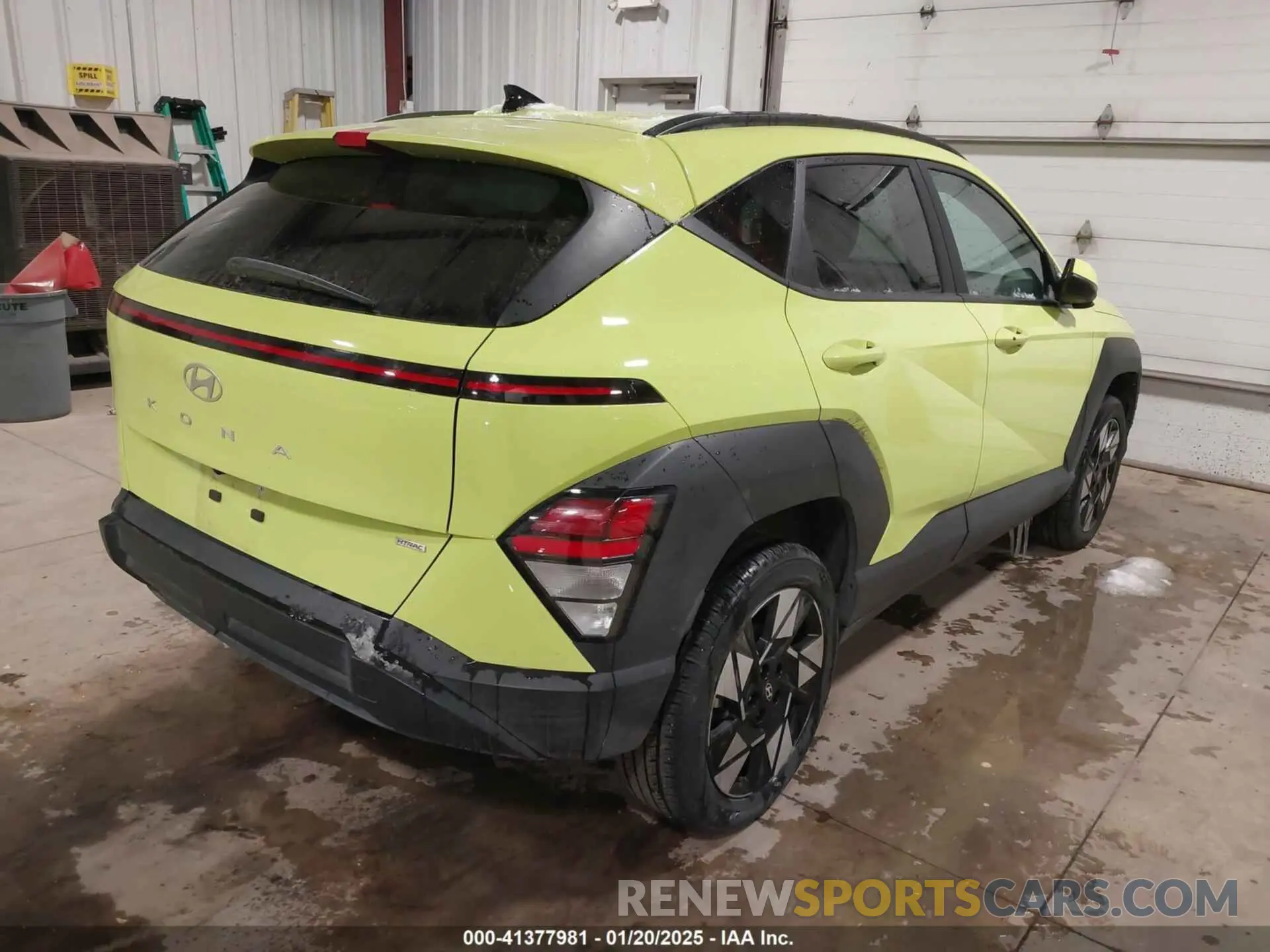 4 Photograph of a damaged car KM8HBCAB7RU079523 HYUNDAI KONA 2024