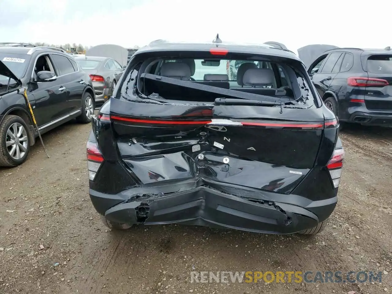 6 Photograph of a damaged car KM8HBCAB7RU105893 HYUNDAI KONA 2024