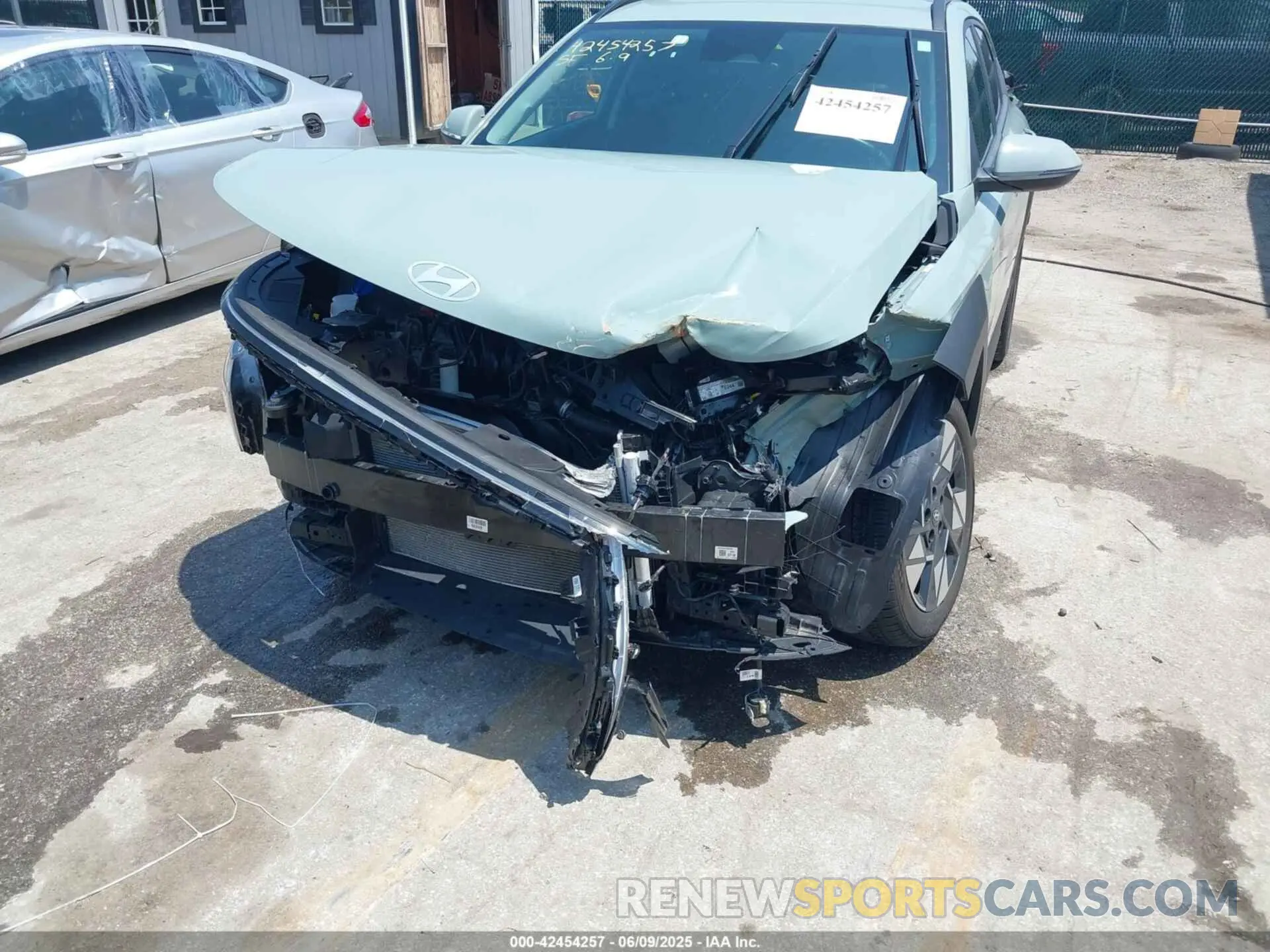 6 Photograph of a damaged car KM8HBCAB8RU051973 HYUNDAI KONA 2024