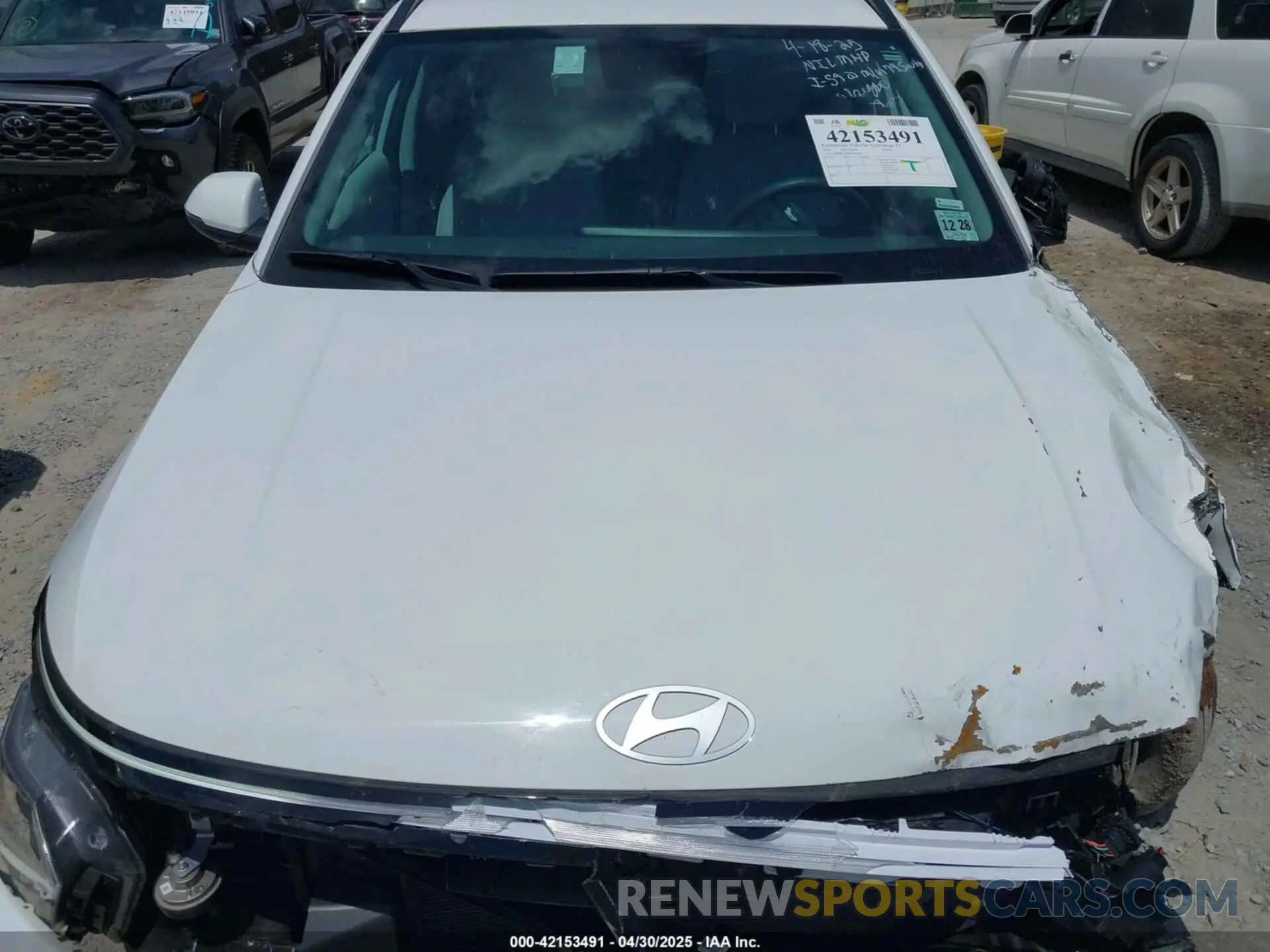 10 Photograph of a damaged car KM8HBCAB8RU074704 HYUNDAI KONA 2024