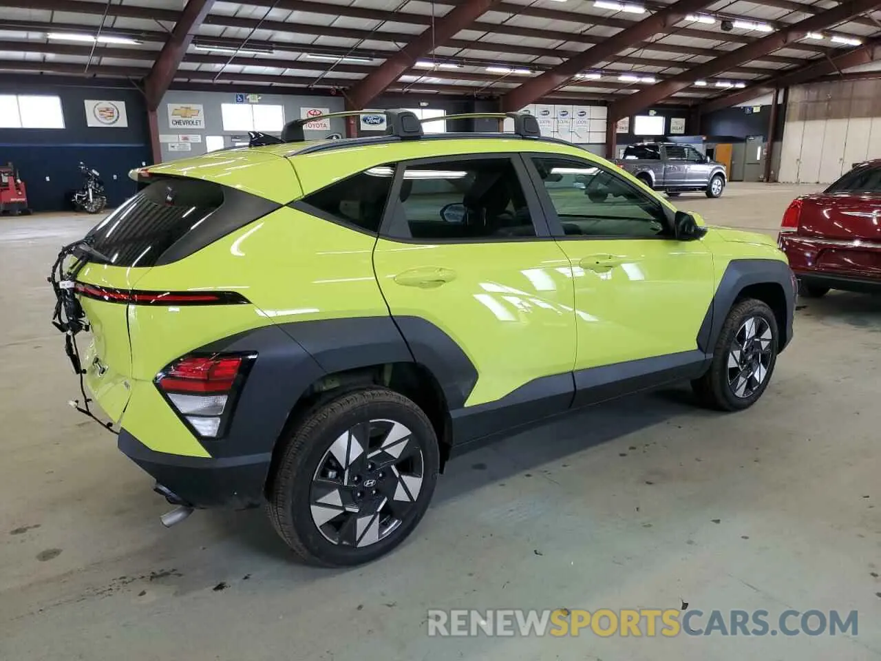 3 Photograph of a damaged car KM8HBCAB8RU098632 HYUNDAI KONA 2024