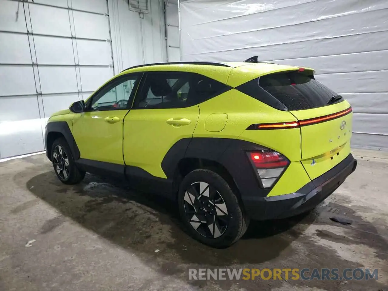 2 Photograph of a damaged car KM8HBCAB8RU116384 HYUNDAI KONA 2024