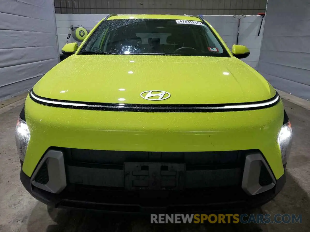5 Photograph of a damaged car KM8HBCAB8RU116384 HYUNDAI KONA 2024