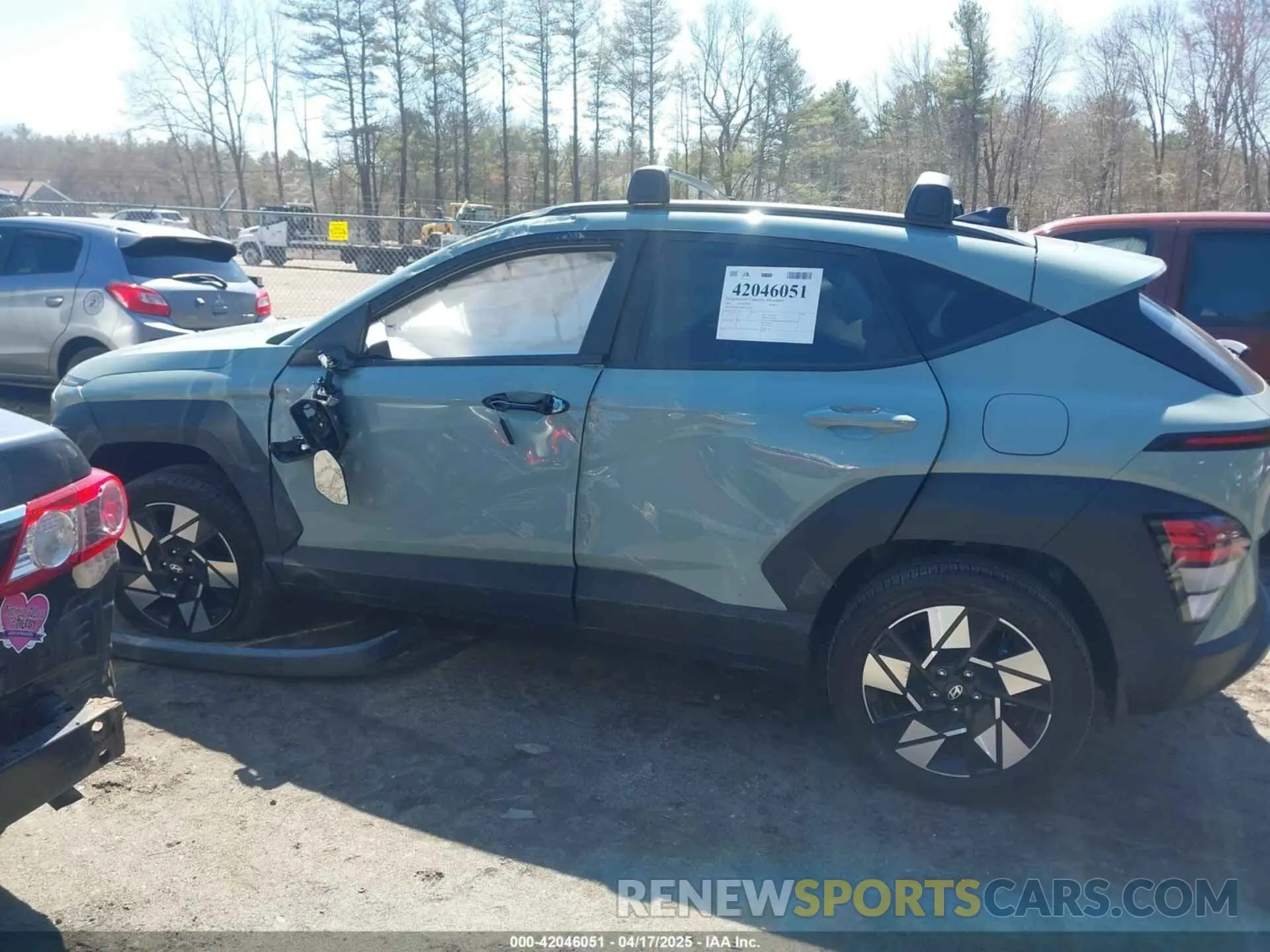 14 Photograph of a damaged car KM8HBCAB8RU154164 HYUNDAI KONA 2024