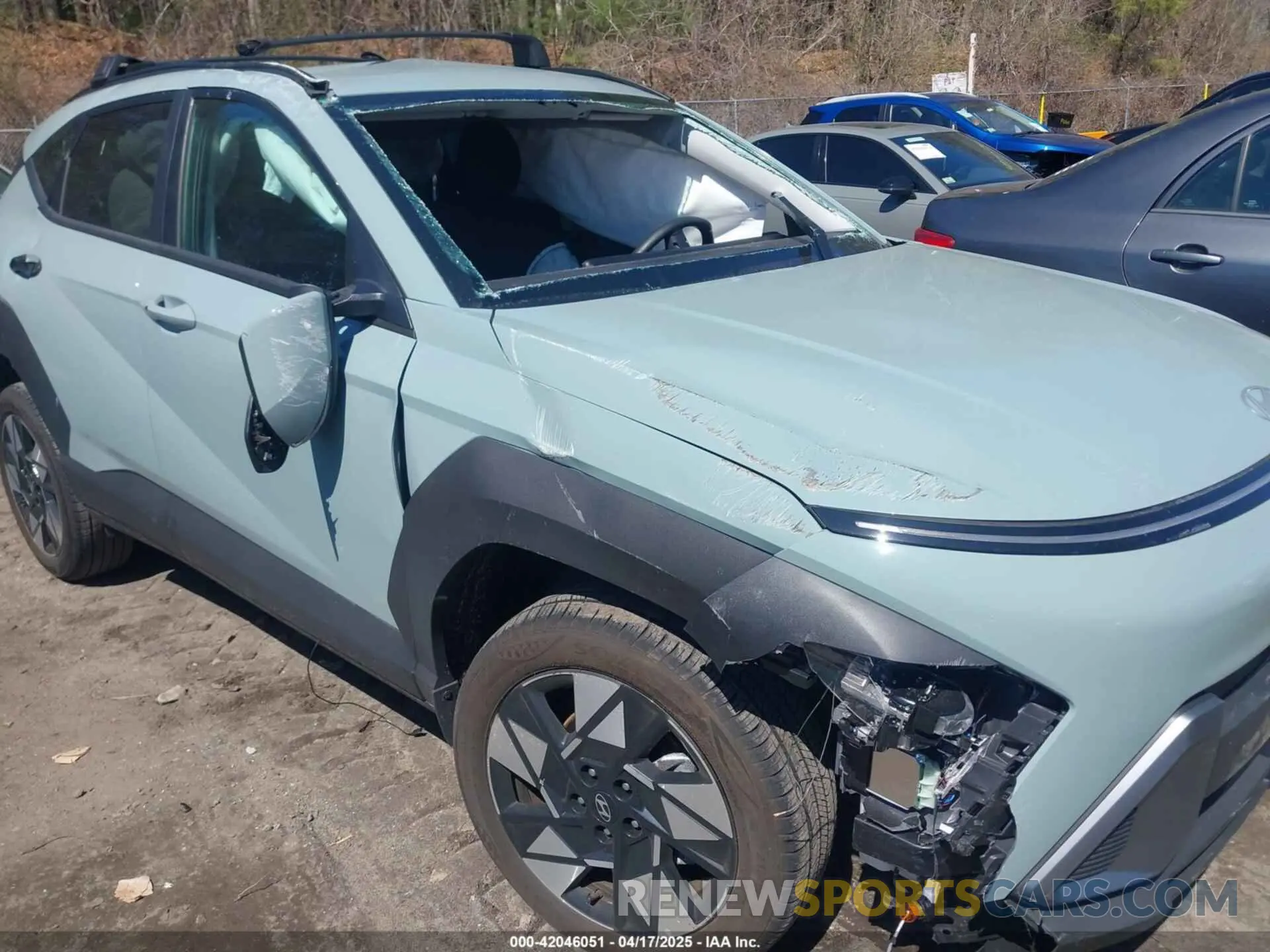 6 Photograph of a damaged car KM8HBCAB8RU154164 HYUNDAI KONA 2024