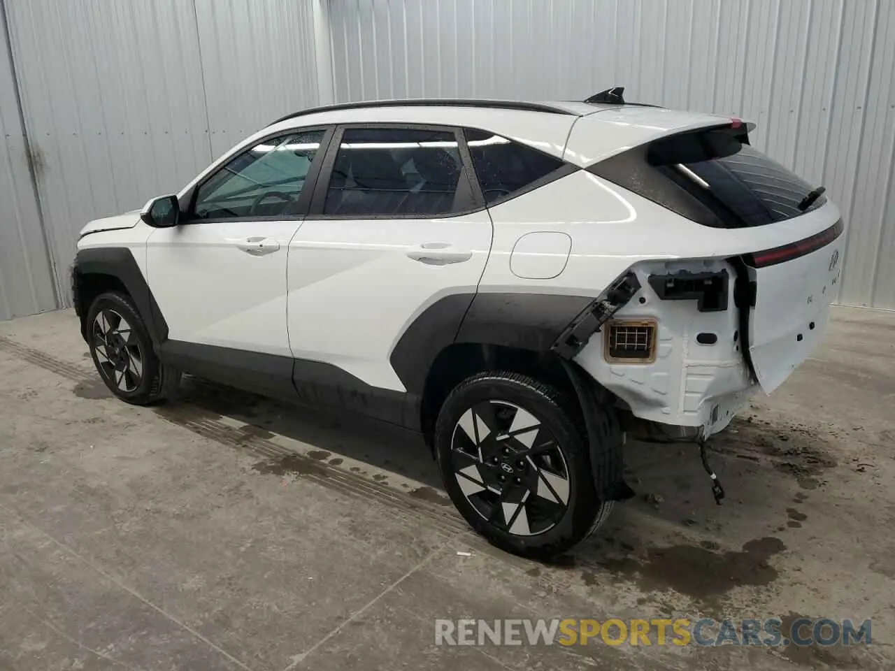 2 Photograph of a damaged car KM8HBCAB8RU174916 HYUNDAI KONA 2024