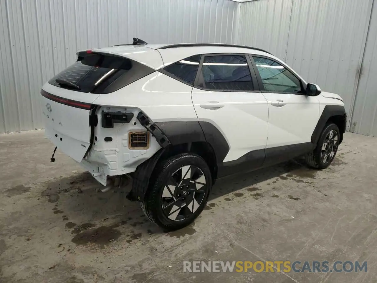 3 Photograph of a damaged car KM8HBCAB8RU174916 HYUNDAI KONA 2024