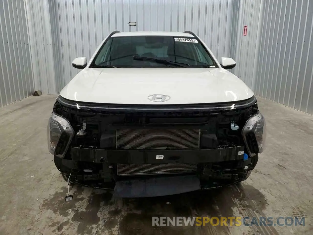 5 Photograph of a damaged car KM8HBCAB8RU174916 HYUNDAI KONA 2024