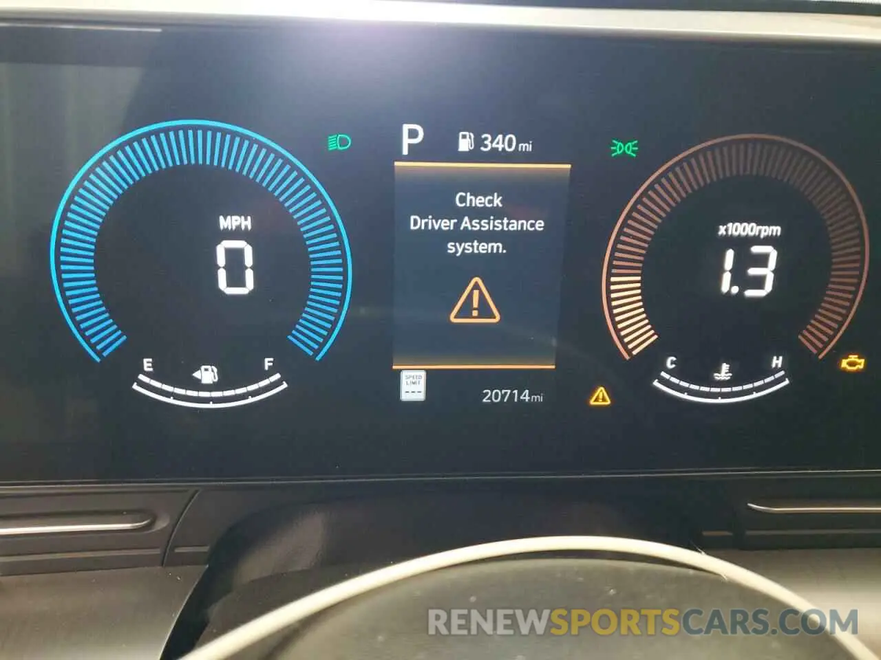 9 Photograph of a damaged car KM8HBCAB8RU174916 HYUNDAI KONA 2024