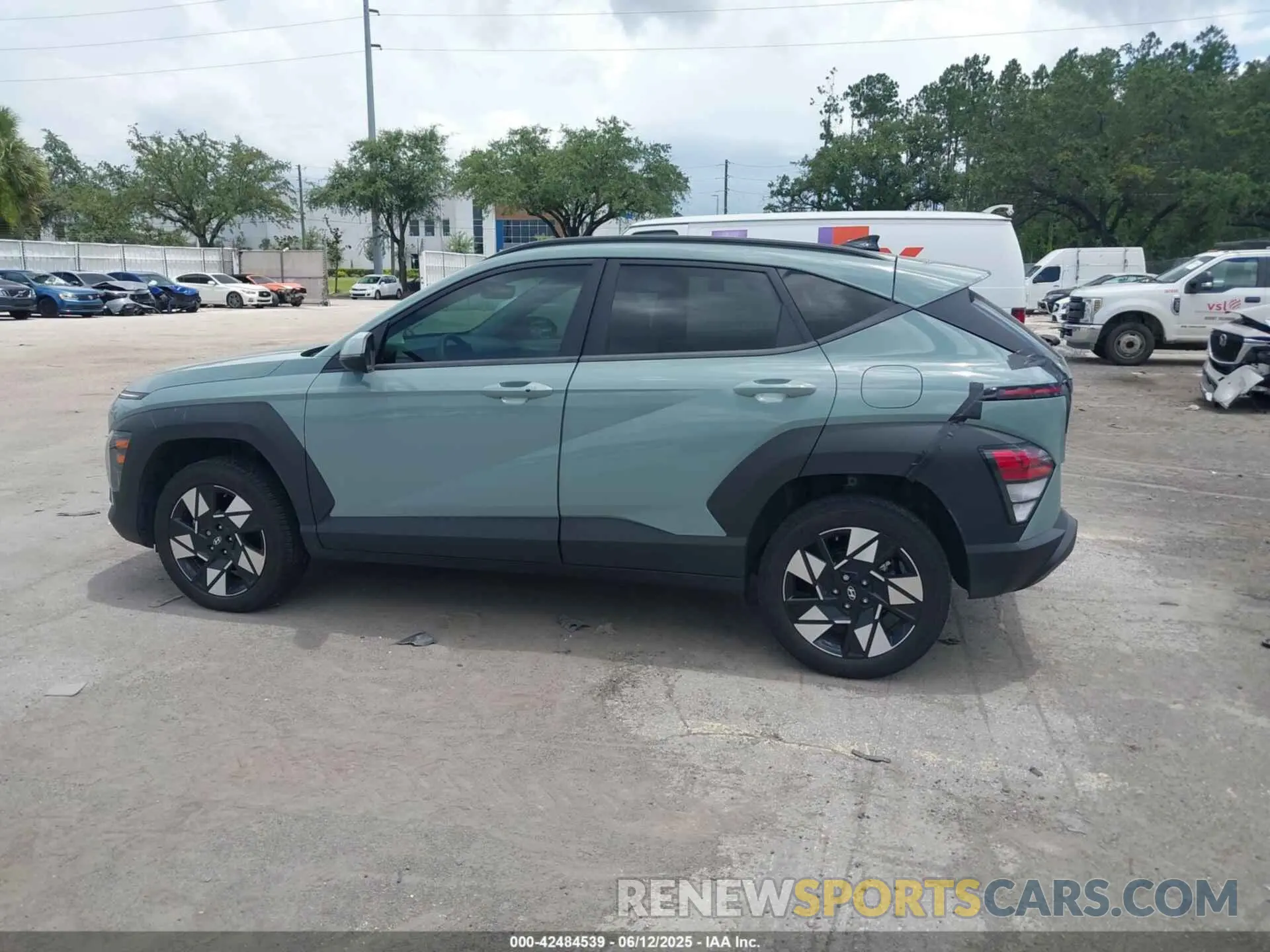14 Photograph of a damaged car KM8HBCAB9RU038326 HYUNDAI KONA 2024