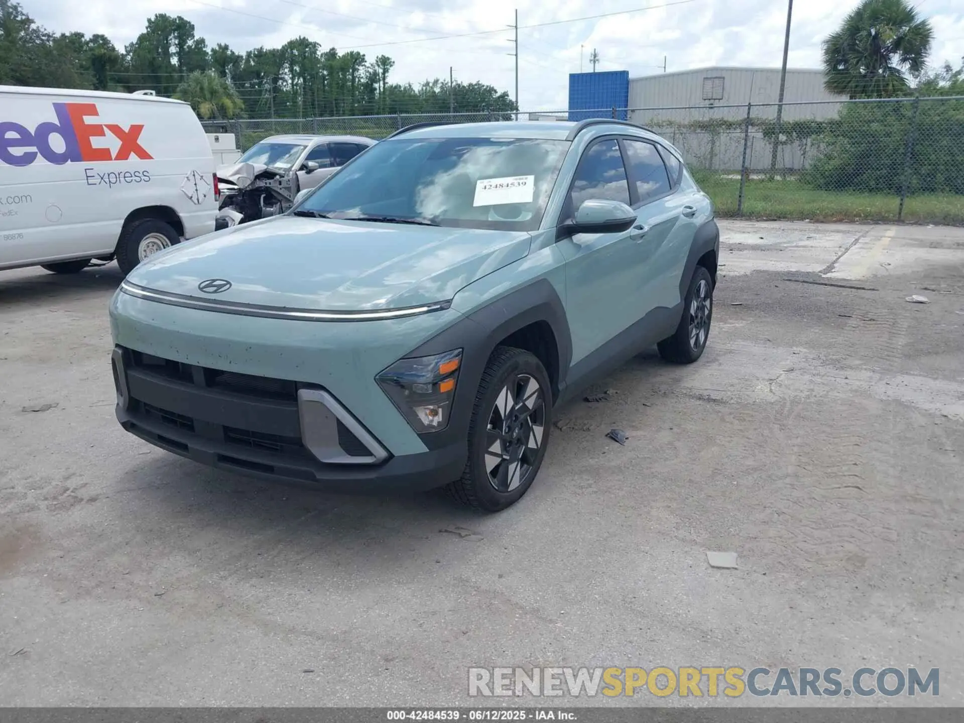 2 Photograph of a damaged car KM8HBCAB9RU038326 HYUNDAI KONA 2024