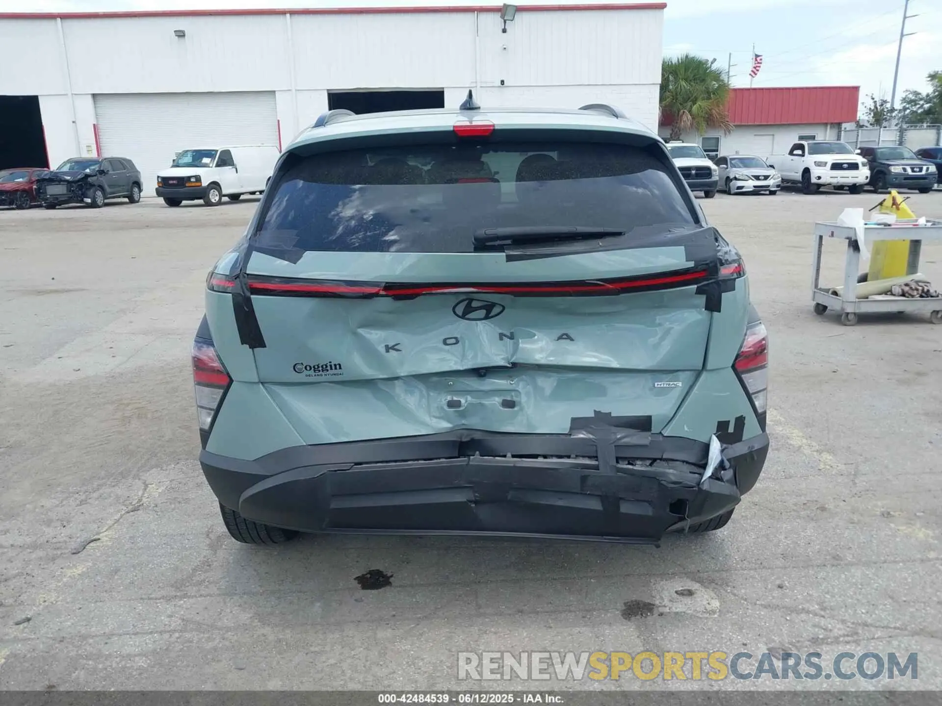 6 Photograph of a damaged car KM8HBCAB9RU038326 HYUNDAI KONA 2024
