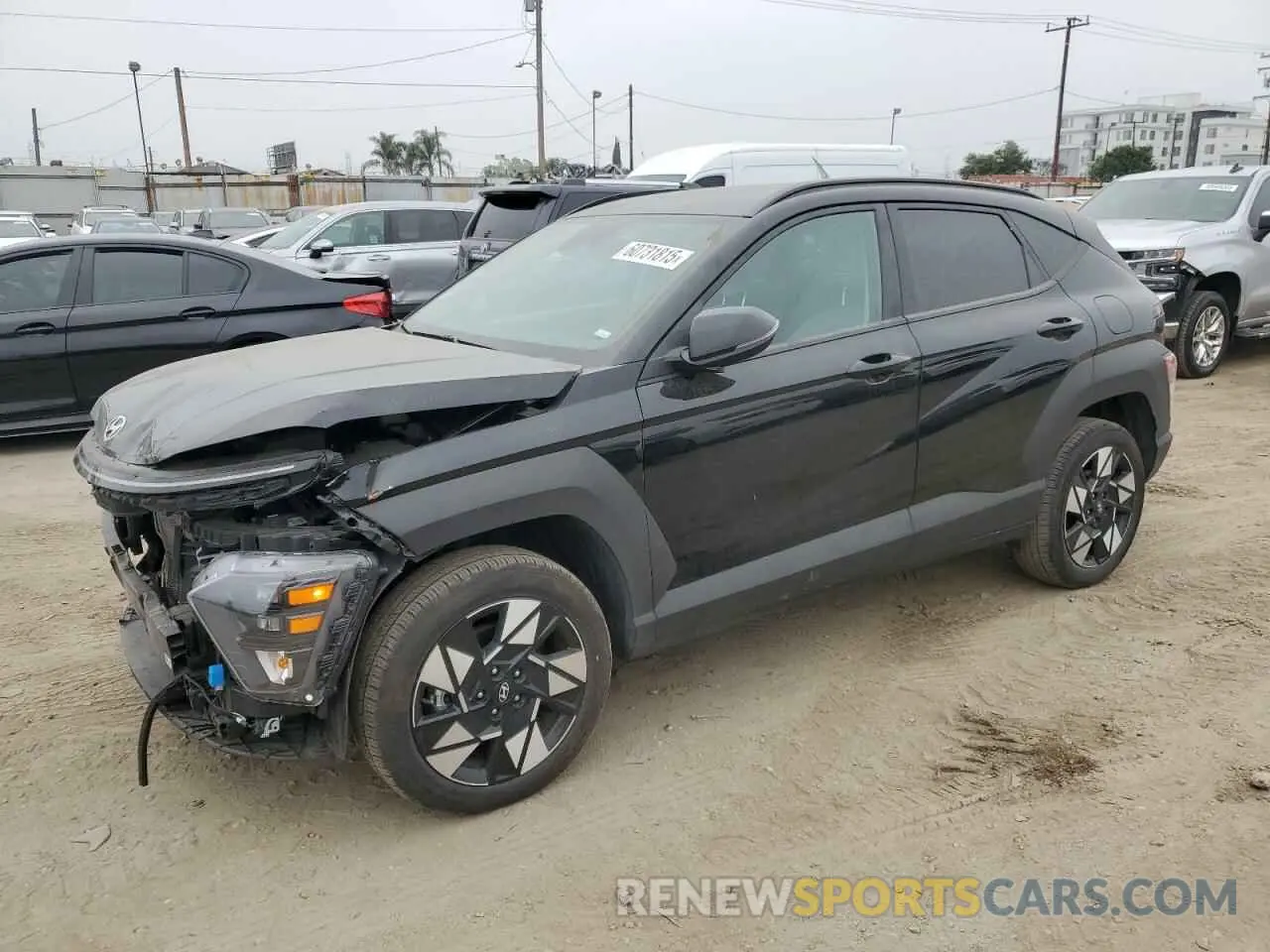 1 Photograph of a damaged car KM8HBCAB9RU159499 HYUNDAI KONA 2024