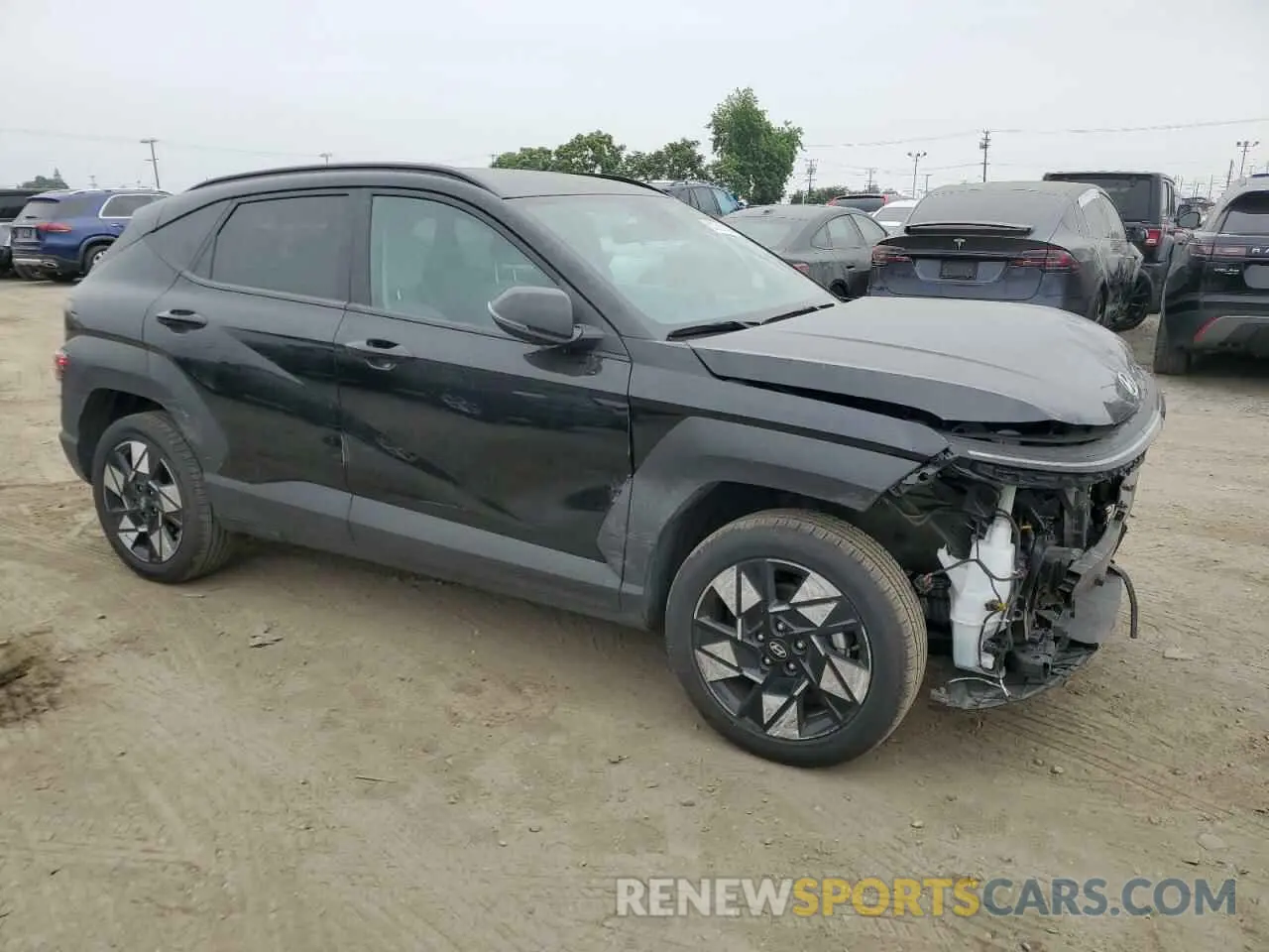 4 Photograph of a damaged car KM8HBCAB9RU159499 HYUNDAI KONA 2024