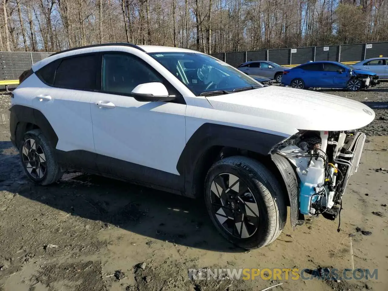 4 Photograph of a damaged car KM8HBCABXRU055510 HYUNDAI KONA 2024